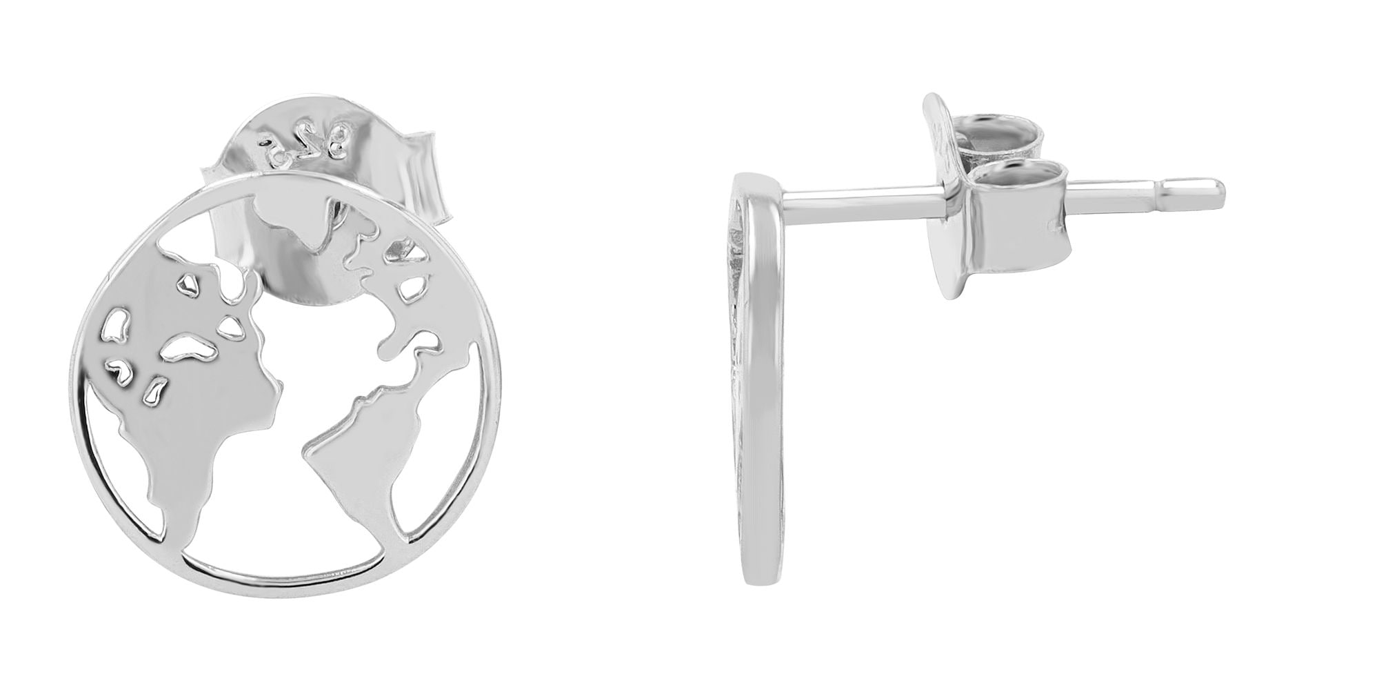 Adelia´s Paar Ohrstecker »Damen Ohrringe ¿ Ohrstecker Unendlichkeitszeichen aus 925 Silber«