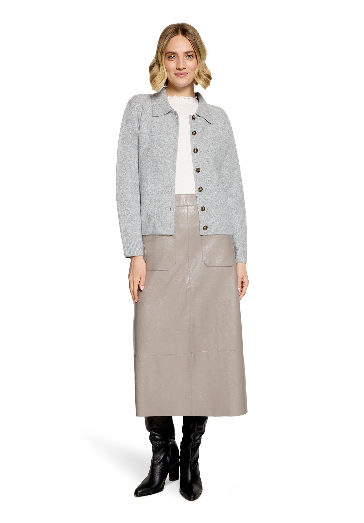 Cartoon Cardigan »Strick-Cardigan mit Kragen«