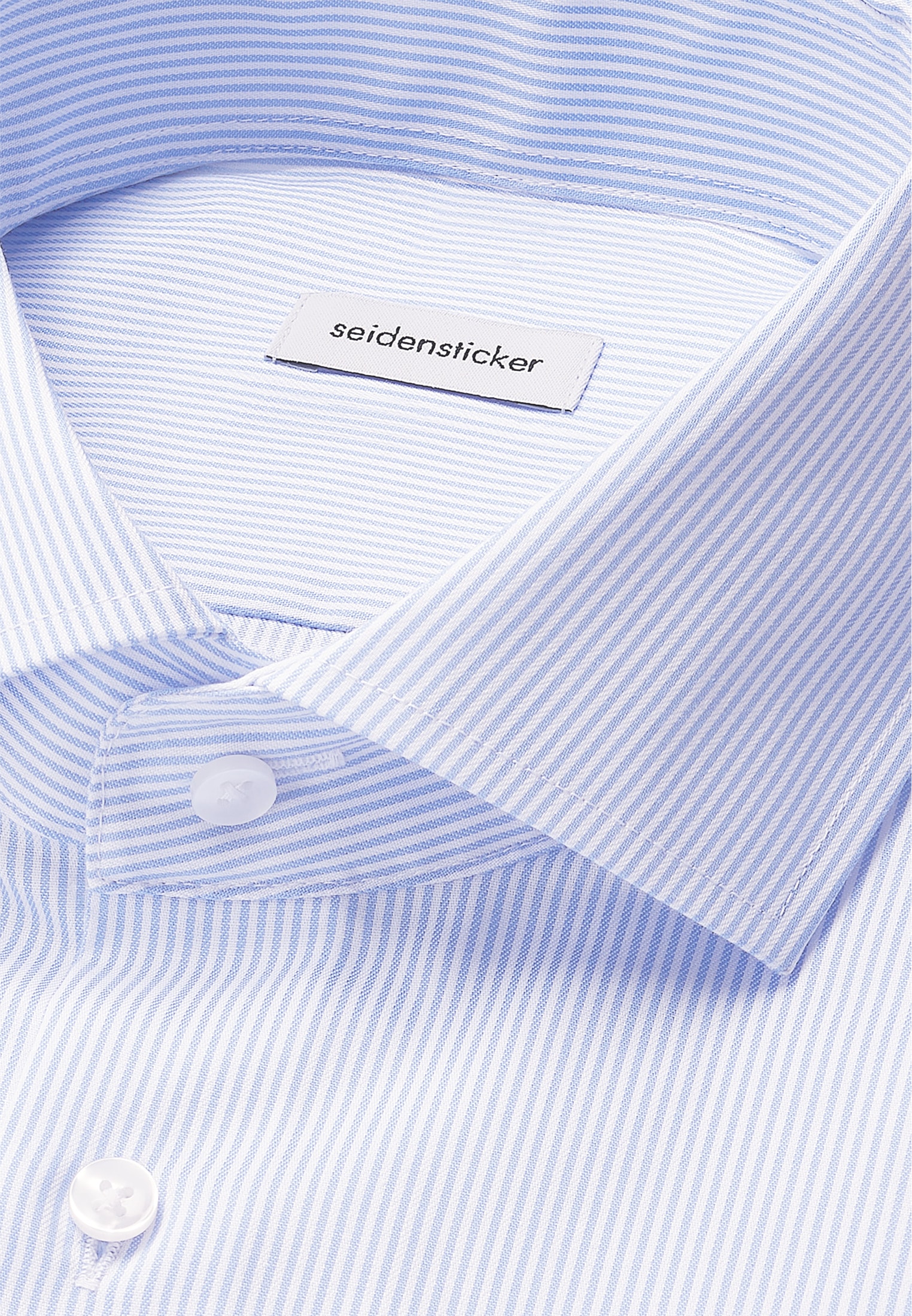 seidensticker Businesshemd »Schwarze Rose«, Slim 1/1 Kentkragen Gestreift
