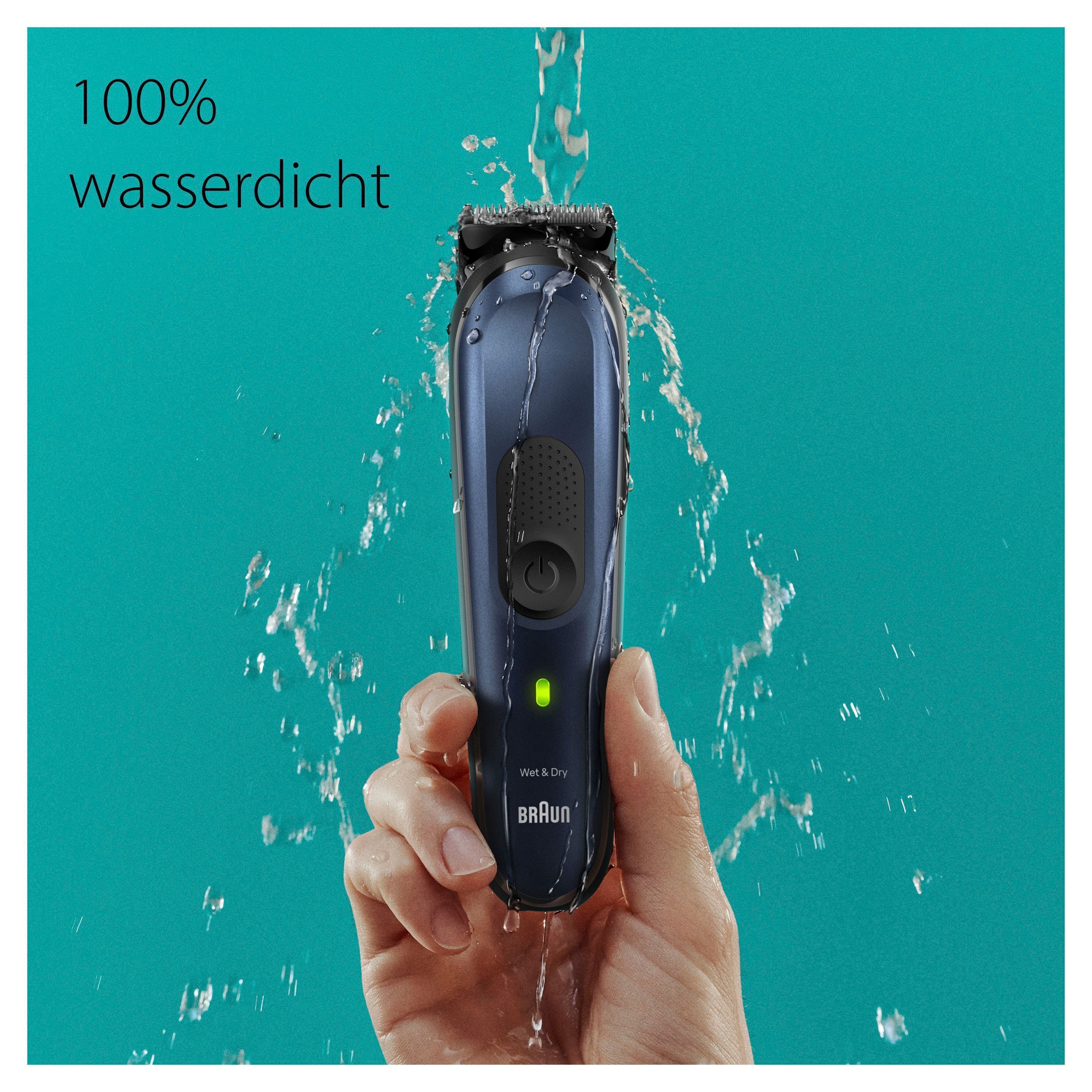 Braun Haarschneider »All-In-One Styling Set MGK7421«, Wasserdicht, 10-in-1 Barttrimmer