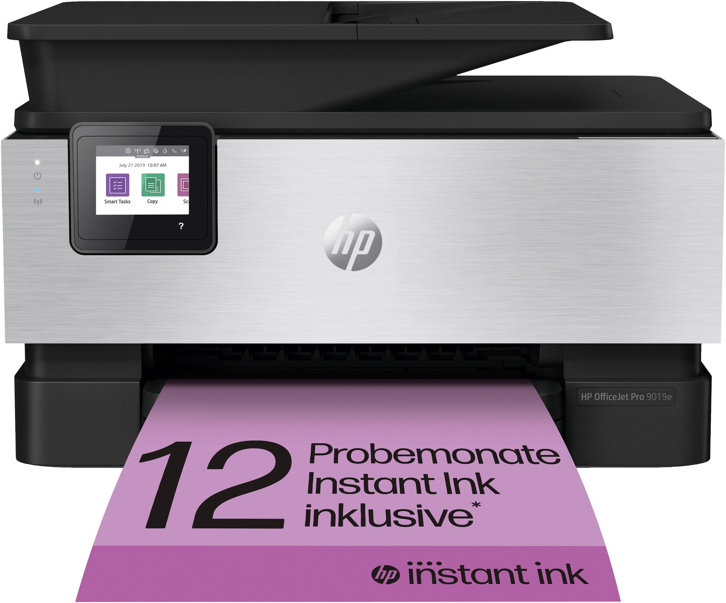 Multifunktionsdrucker »OfficeJet Pro 9019e«, 12 Monate gratis Drucken mit HP Instant...