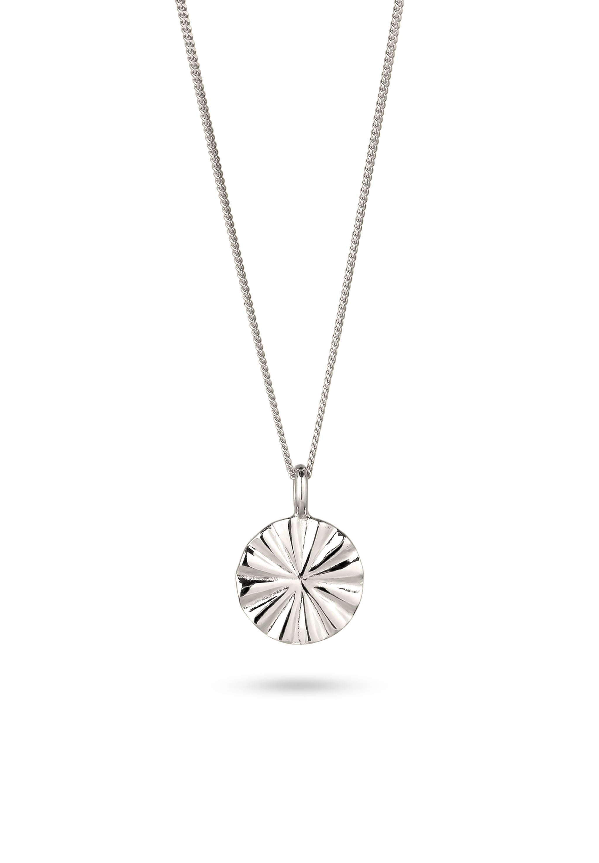 Elli Kette mit Anhänger »Halskette Symbol Sonne Rund 925 Sterling Silber«