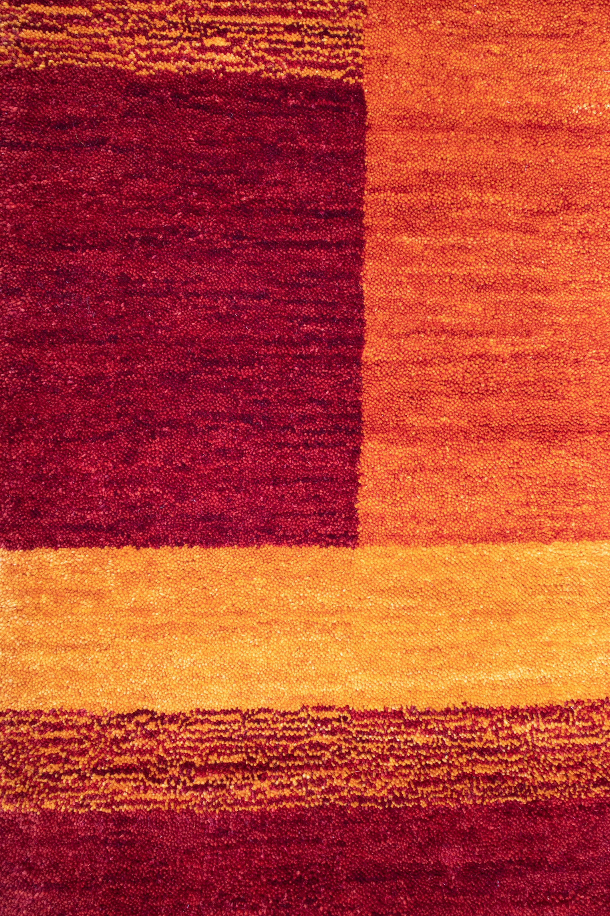 morgenland Wollteppich »GABBEH FEIN LUXO«, rechteckig, 18 mm Höhe, reine Schurwolle Bordüre, Wohnzimmer