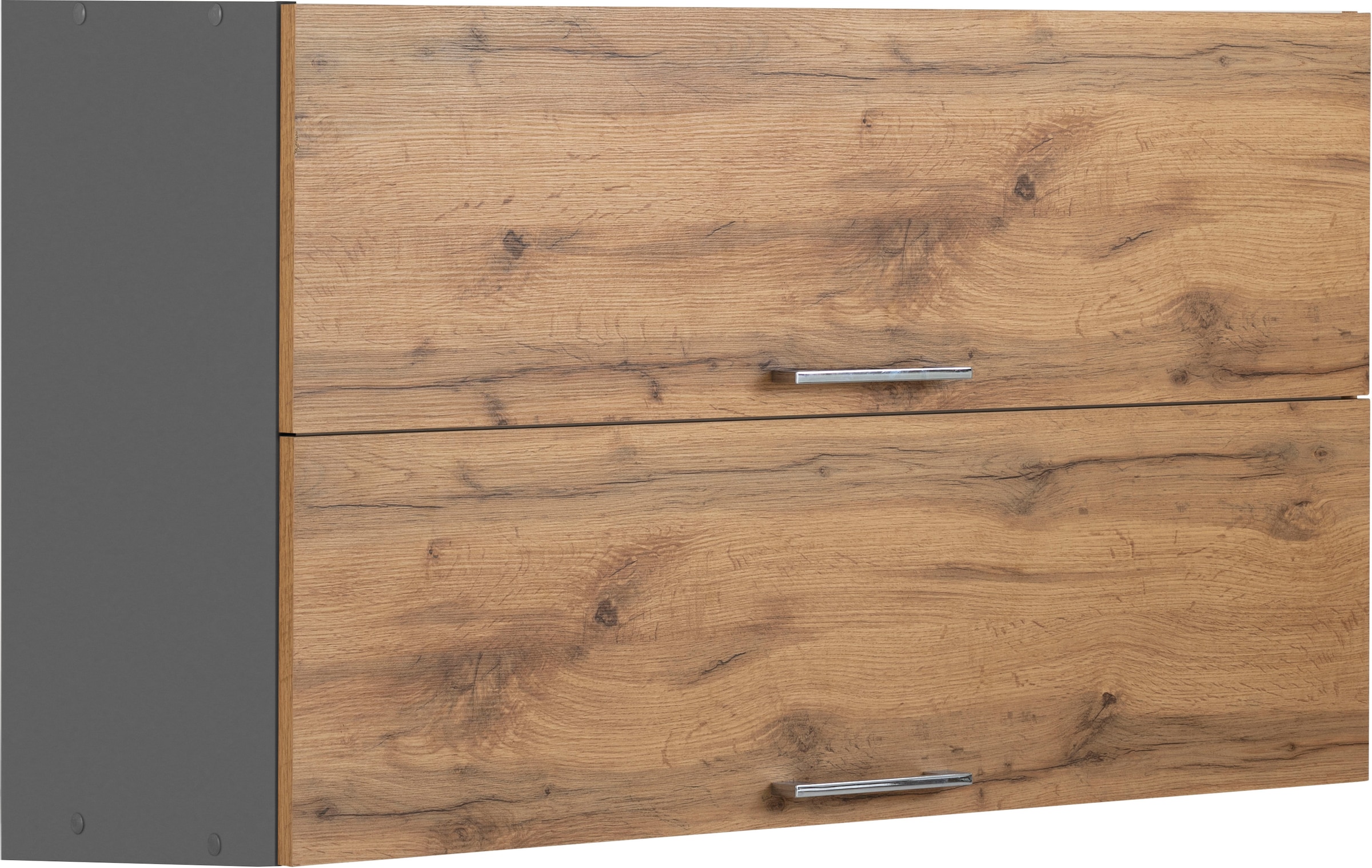 KOCHSTATION Klapphängeschrank »KS-Colmar« 100 cm, mit Metallgriff, für viel Stauraum