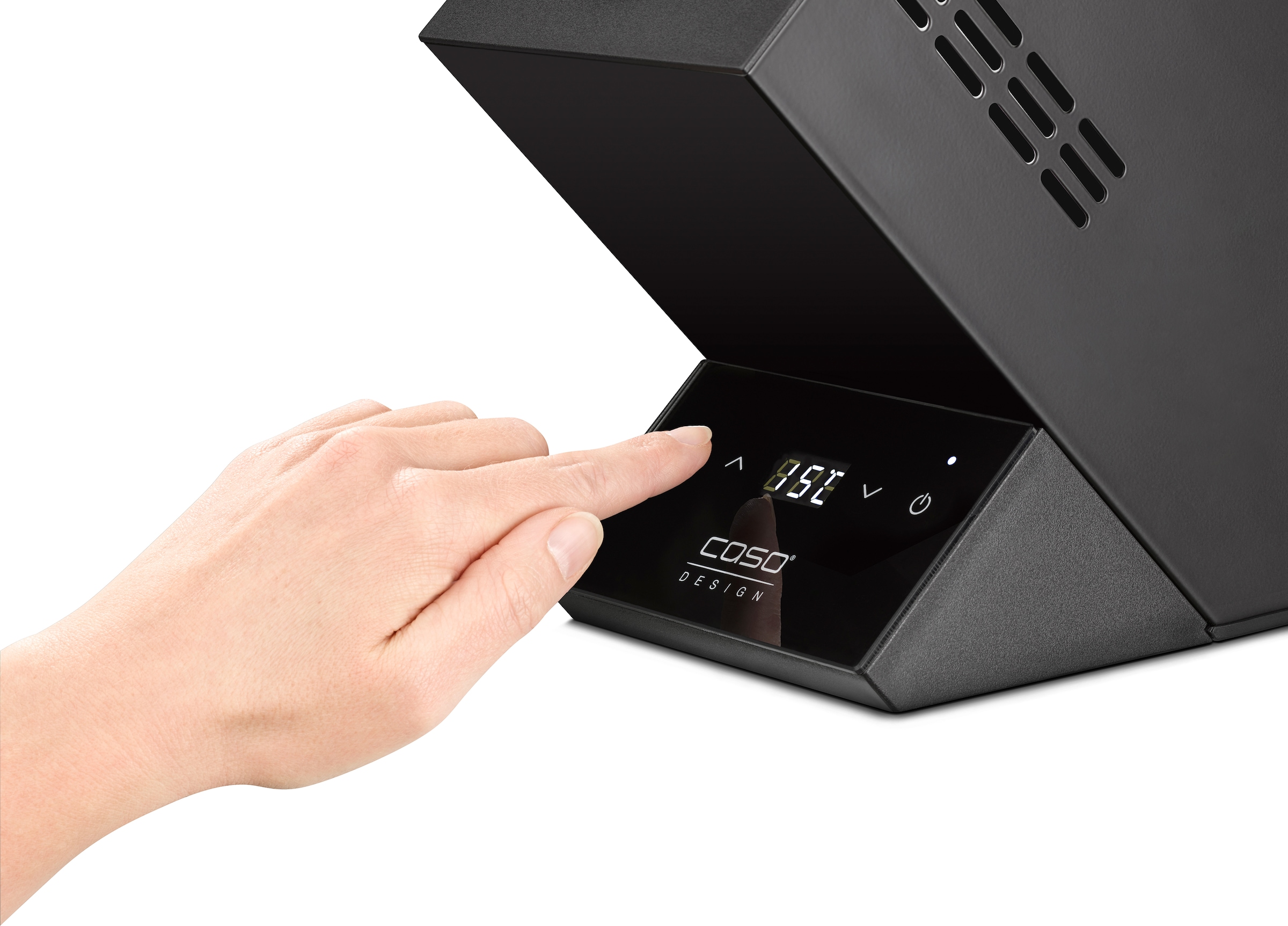 Caso Elektrischer Weinkühler »614 Caso Design WineCase One black« Temperatur elektronisch einstellbar, Sensor-Touch Bedienung