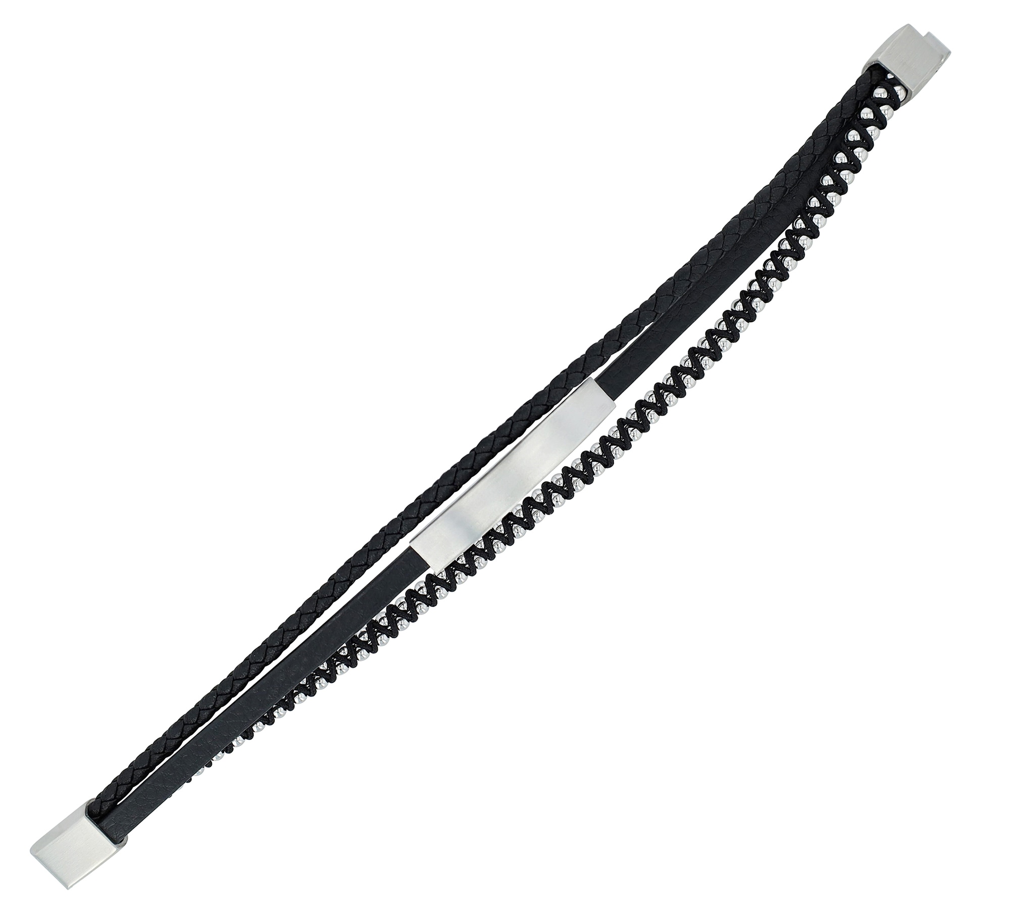 Adelia´s Armband »Unisex Armband aus Leder 21 cm«
