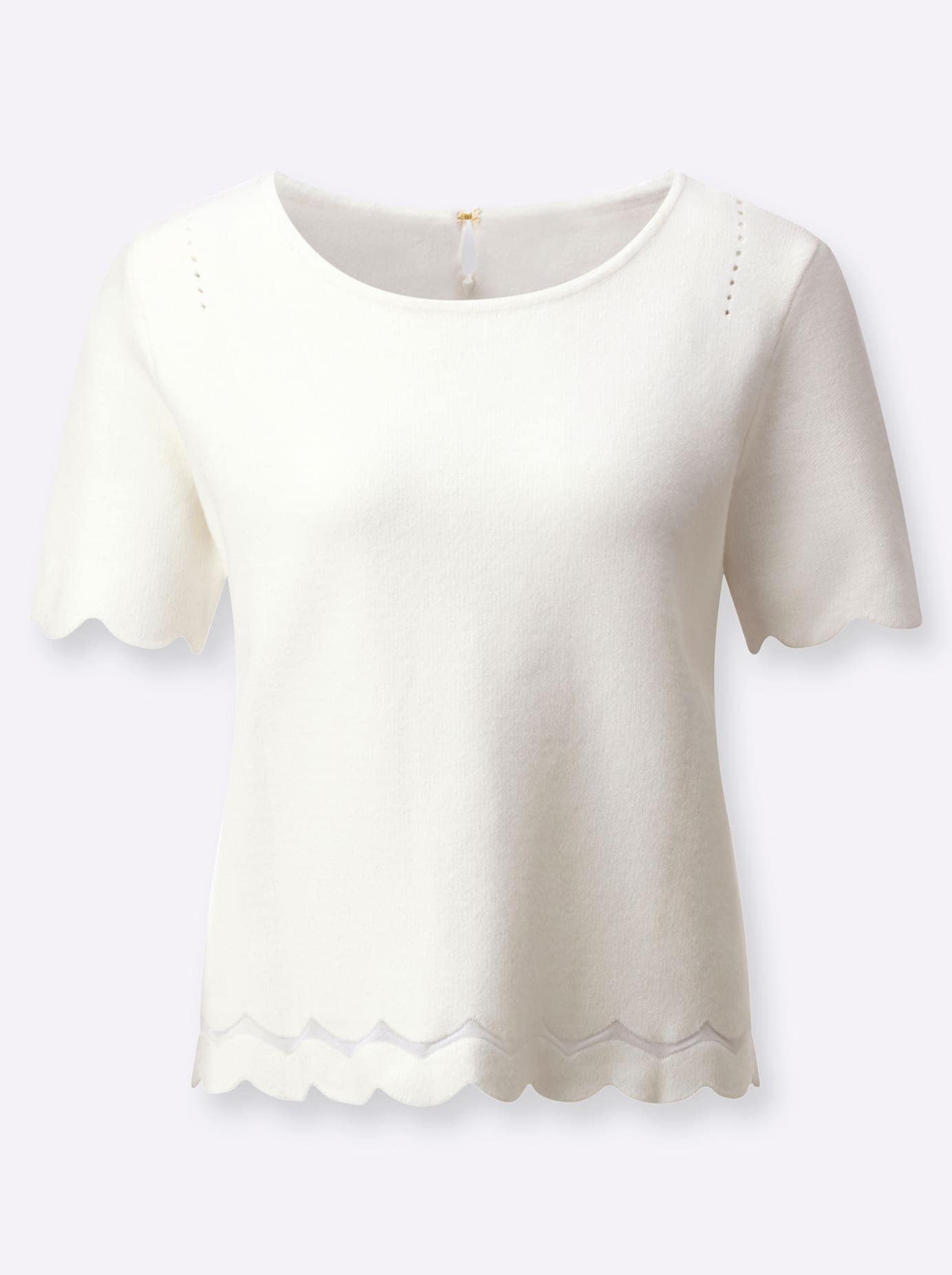 creation L Kurzarmpullover »Pullover«