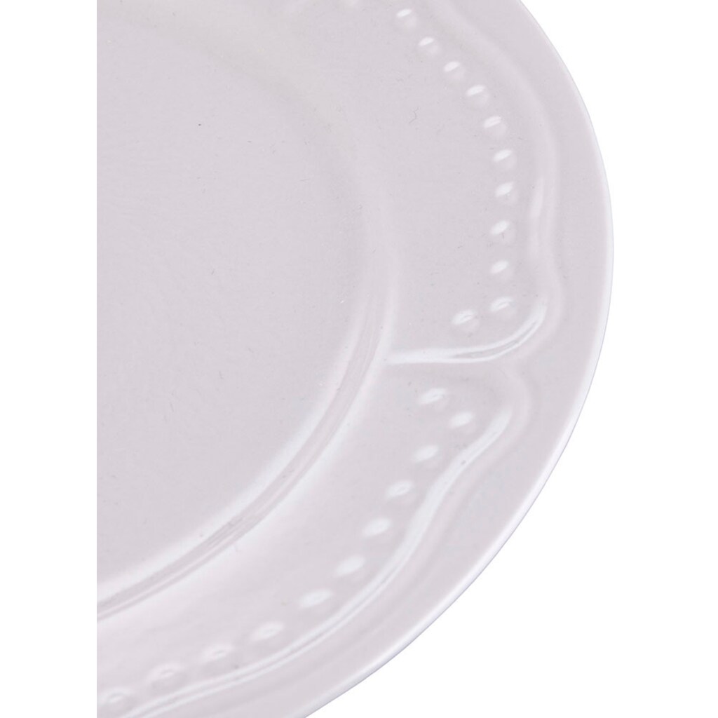 Villa d'Este Teller-Set »Classic«, (Set, 18 tlg.), Geschirr-Set, Tafelservice, weiß