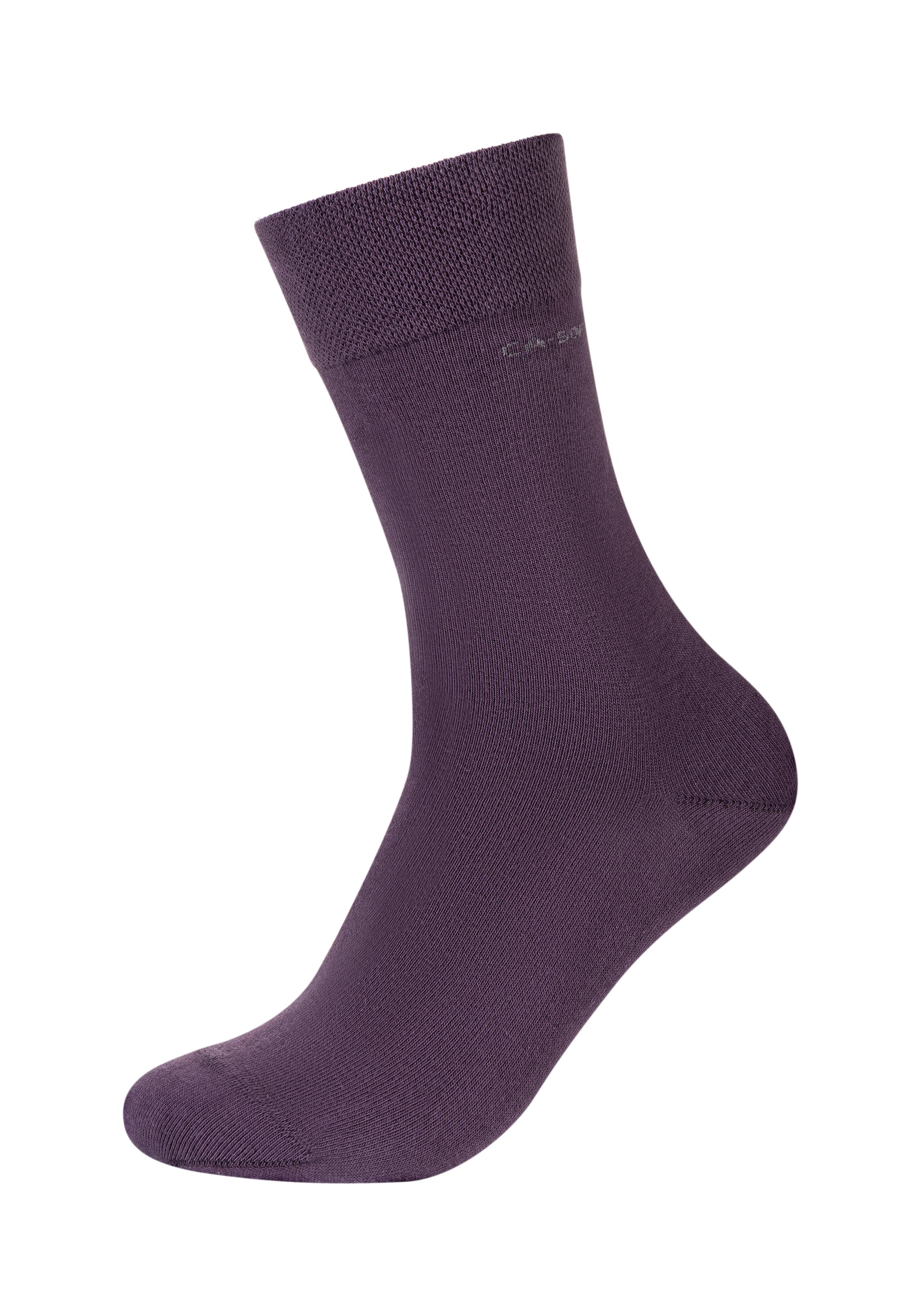 Camano Socken »ca-soft«, (4 Paar), mit verstärktem Fersen- und Zehenbereich