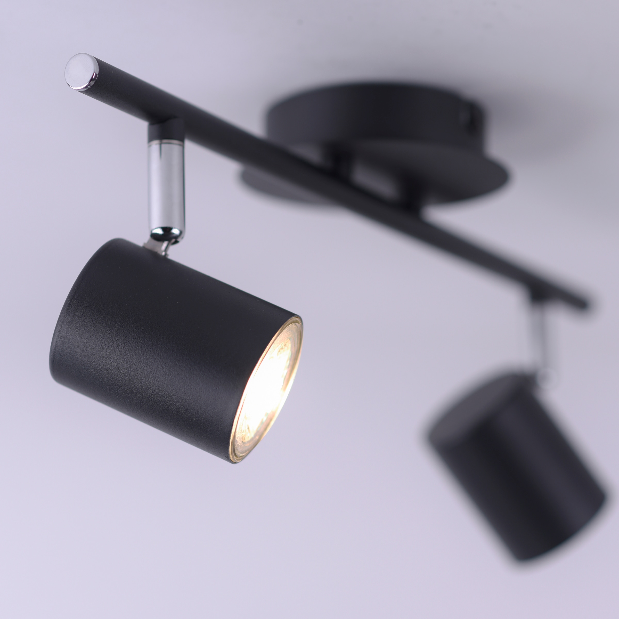 JUST LIGHT LED Deckenleuchte »TARIK«, 2 flammig, Leuchtmittel GU10 | LED wechselbar, LED