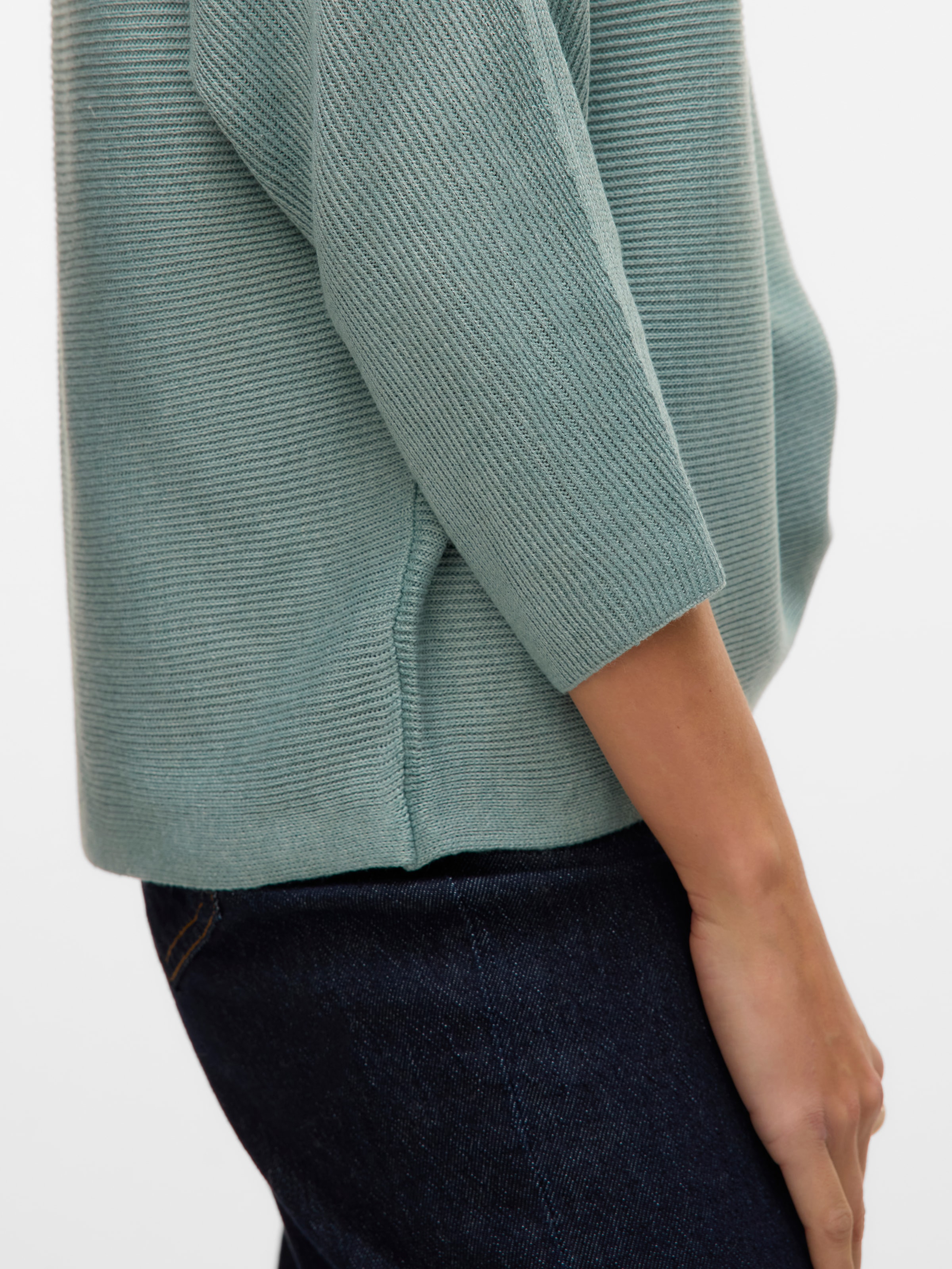 Vero Moda 3/4 Arm-Pullover »VMNORA 3/4 BOATNECK BLOUSE NOOS«, mit Fledermausärmeln