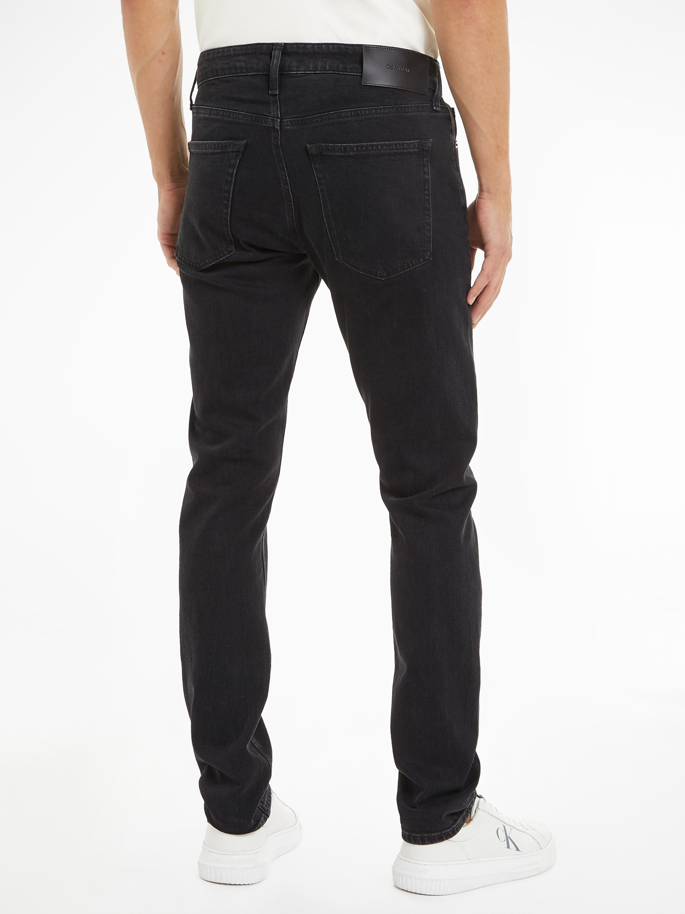 Calvin Klein Slim-fit-Jeans »SLIM FIT WASHED BLACK«, im 5-Pocket-Style