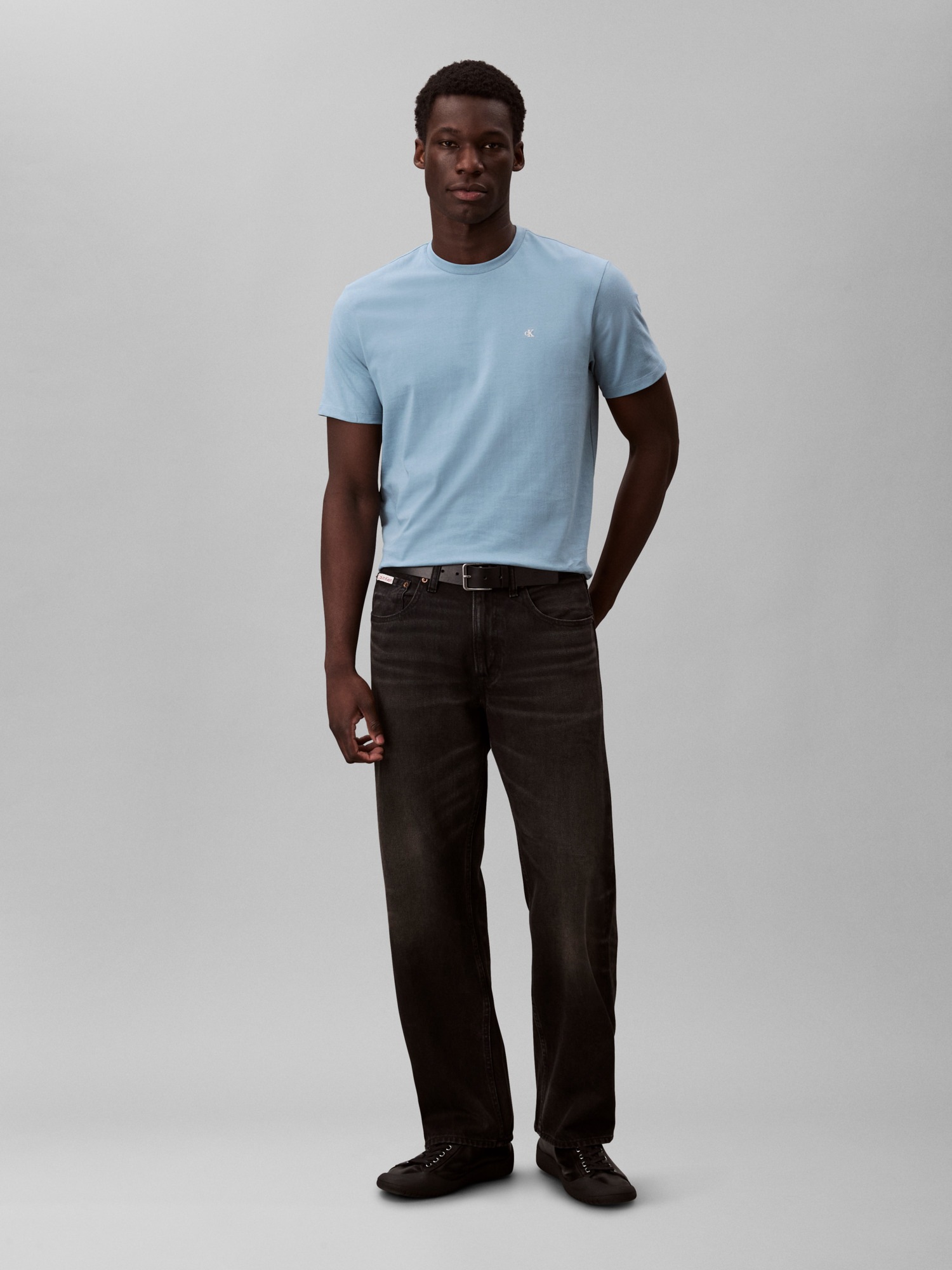 Calvin Klein Jeans T-Shirt »CLASSIC MONOGRAM«, regular fit, Rundhalsausschnitt