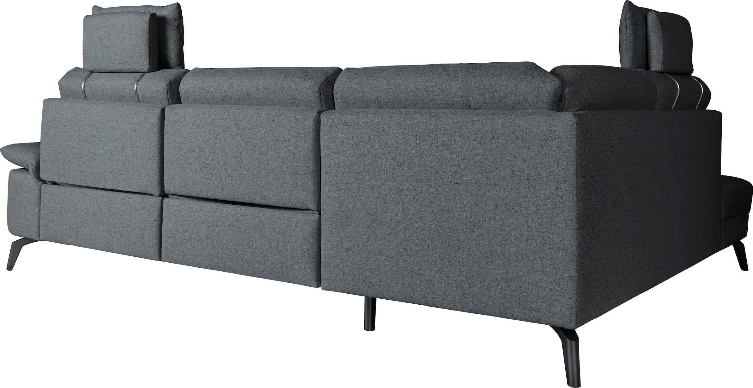 alina Ecksofa, inkl. Kopfstützen, wahlweise mit Relaxfunktion, Breite: 267 cm