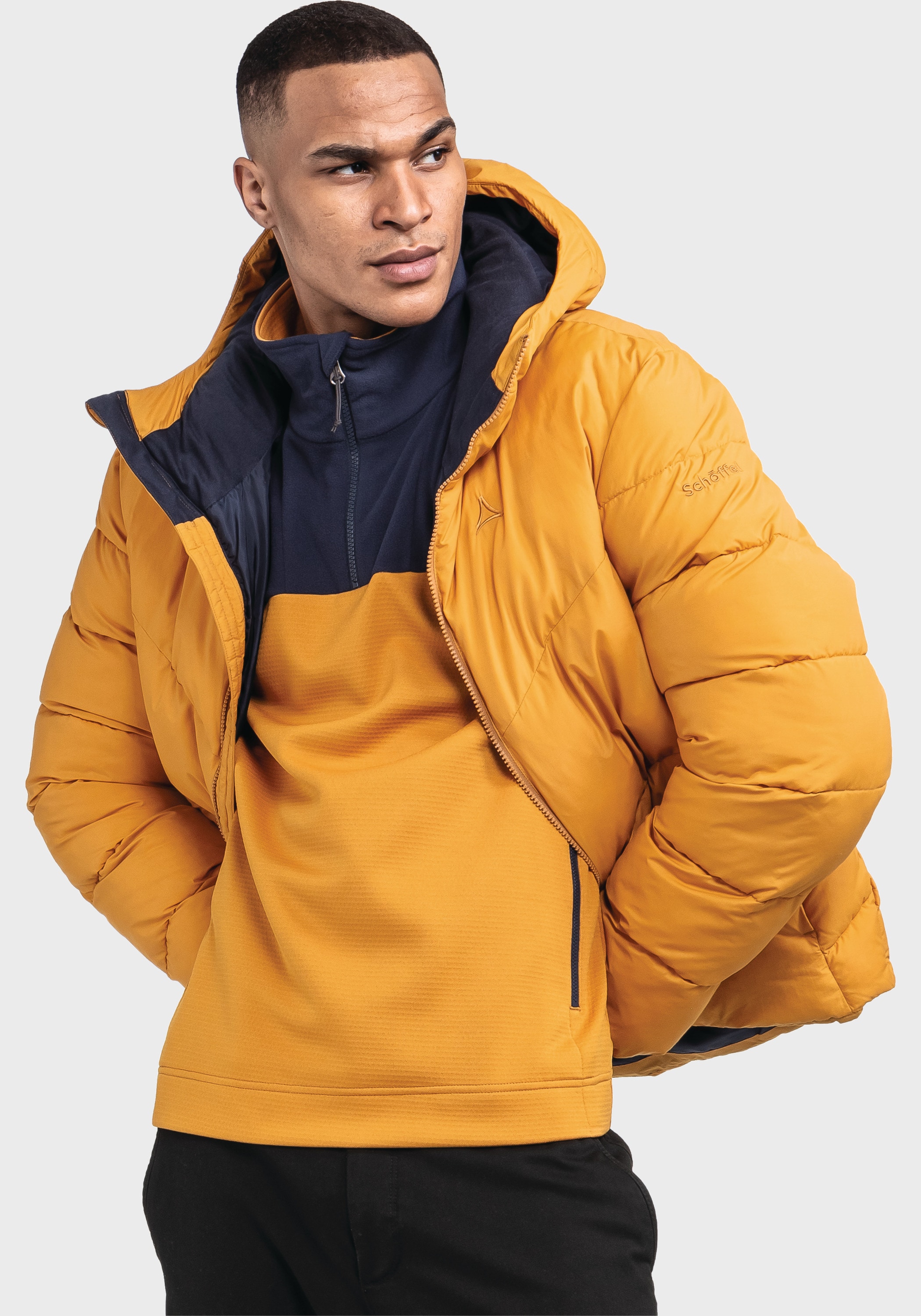 Schöffel Funktionsjacke »Urban Ins Jacket Style Lodos MNS«, mit Kapuze