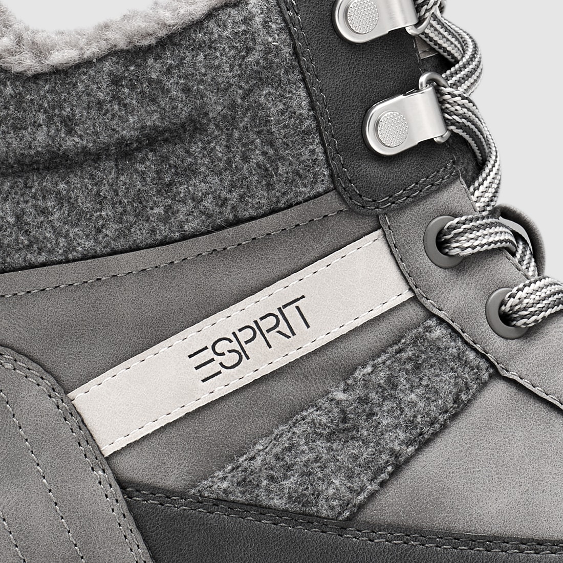 Esprit Winterboots »PINA«  Plateauboots, Stiefelette, Keilstiefelette mit Reißverschluss