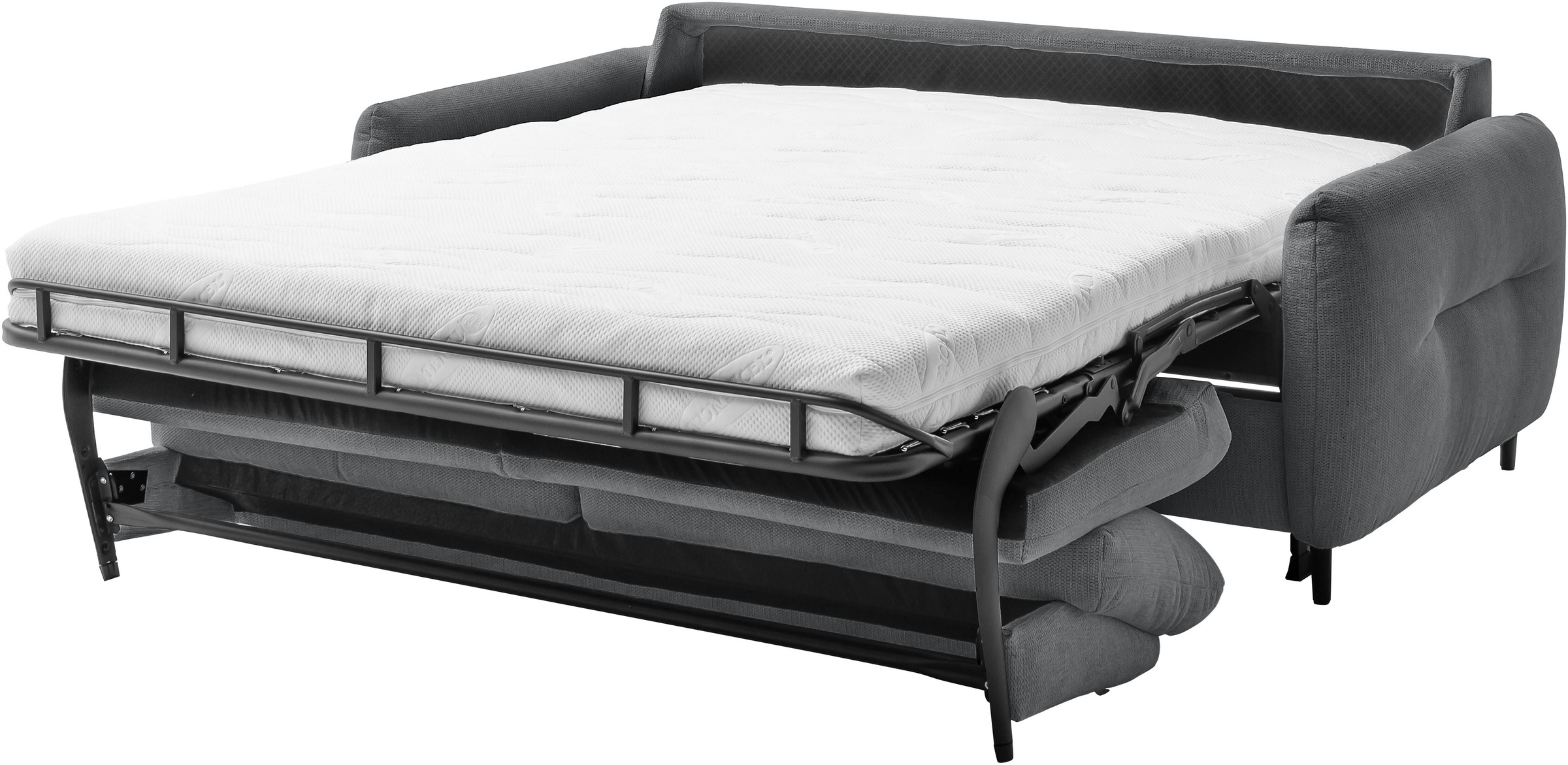 Home affaire 2-Sitzer »Clevina, Schlafsofa mit Kaltschaummatratze, Breite 176 cm« Sofa & Bett in einem – kinderleicht ausklappbar & freistellbar im Raum