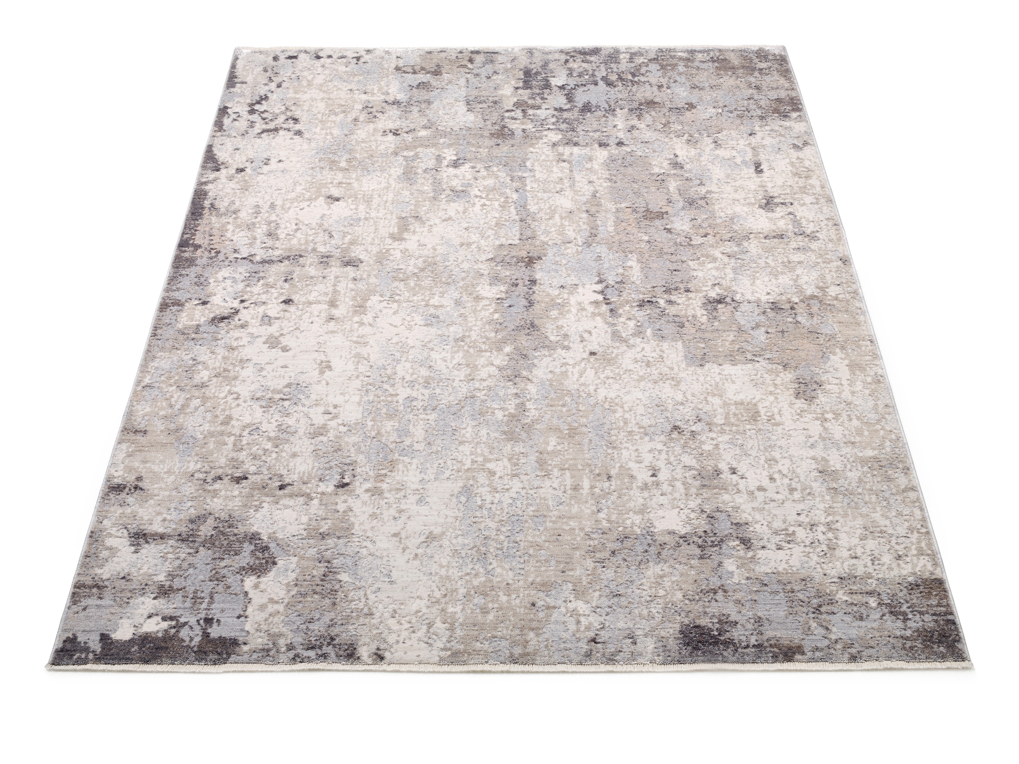 OCI DIE TEPPICHMARKE Teppich »VELA MIRAGE«, rechteckig, 10 mm Höhe, Kurzflor, 3D Hochtief-Optik, maschinell gewebt