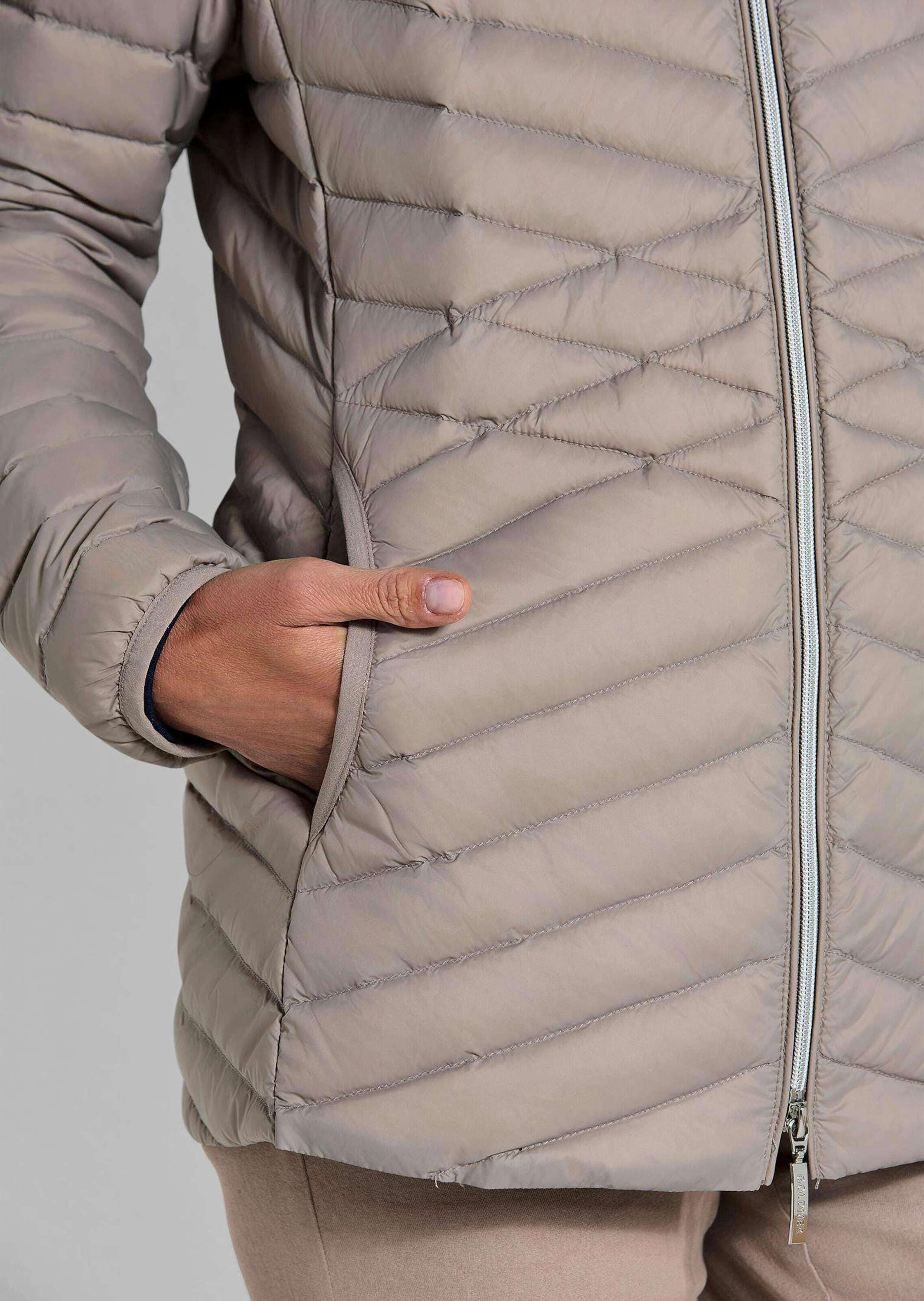 GOLDNER Steppjacke »Kurzgröße Herbstjacke mit Daunen, Stehkragen«