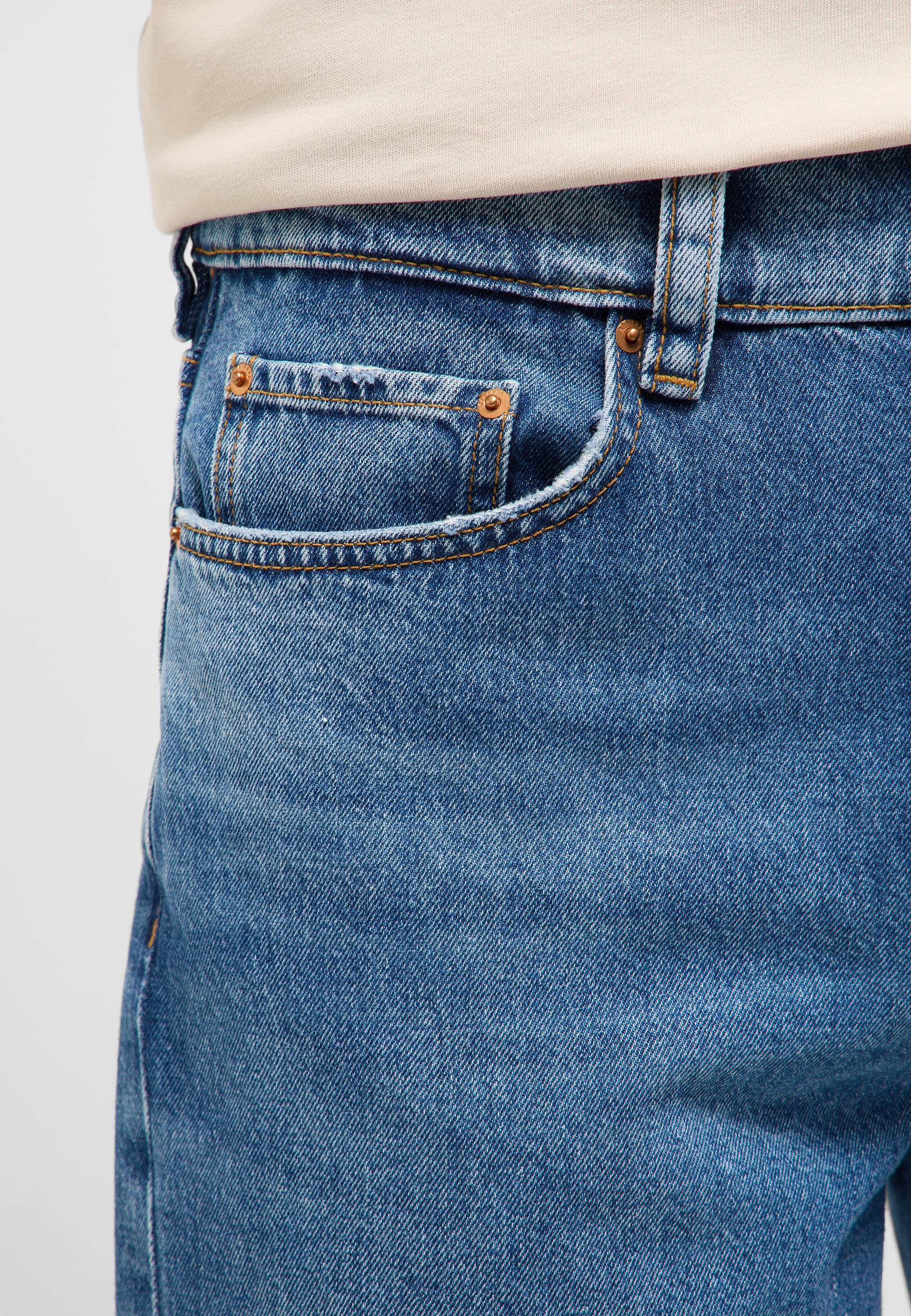MUSTANG Straight-Jeans »Herren Style Jeff Relaxed Straight«