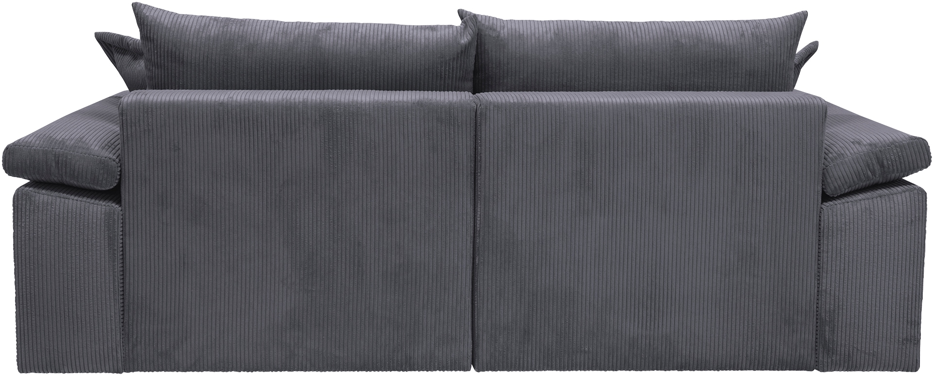 OTTO home Ecksofa »Soft&Cosy Pik XL, L-Form, B: 246 cm, Mega Sofa in Cord« Lounge-Komfort mit edler Sitzsteppung, Federkern