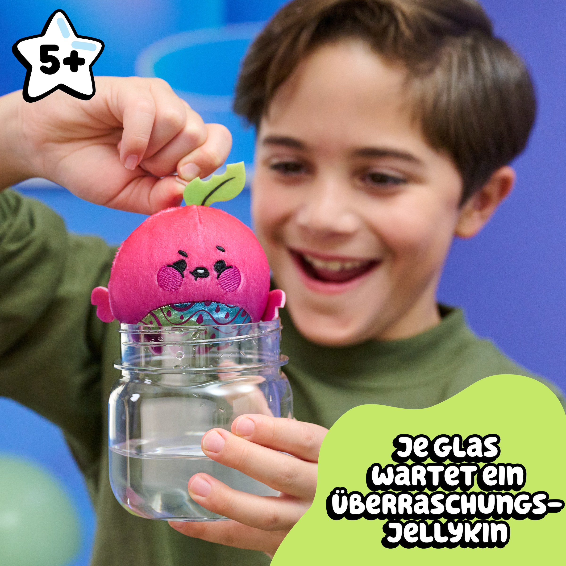 Spin Master Plüschfigur »Magic Jellykins - Magische Sammelplüschfreunde« aus dem Glas, die im Wasser erscheinen - Variante nicht wählbar