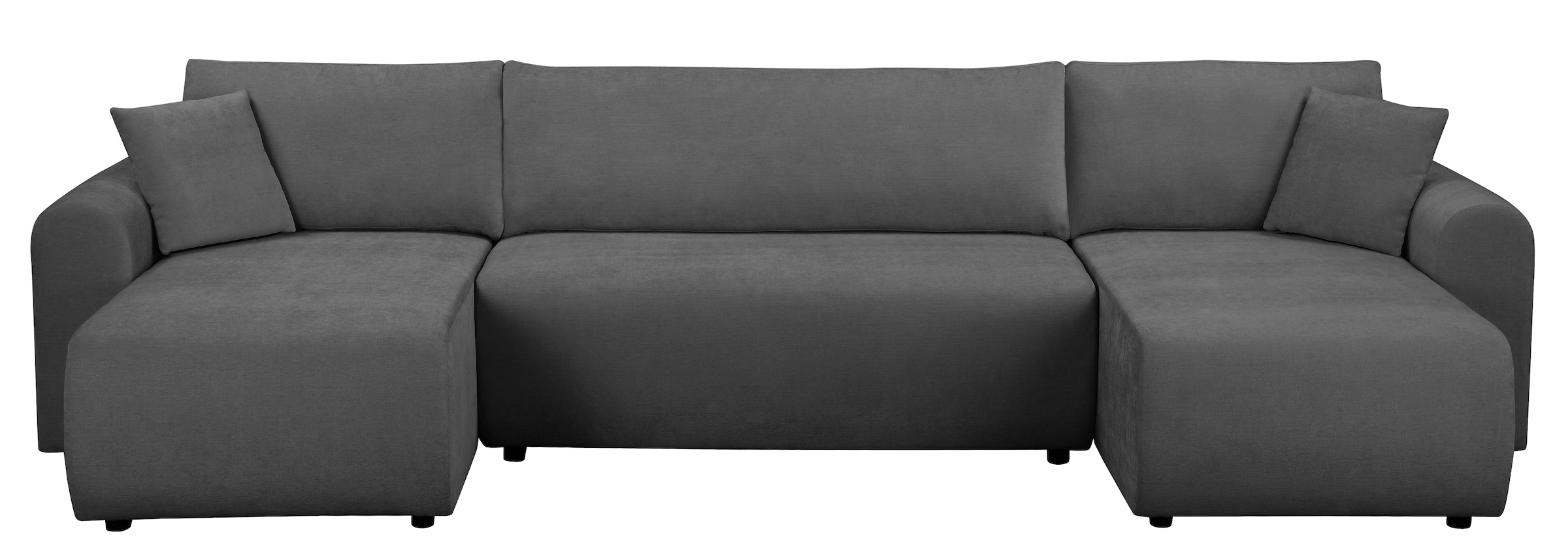 OTTO home Wohnlandschaft »JONAA Feinstruktur, U-Form, 311 cm. -OTTO. Verlässliche Qualität« Tonnentaschen-Federkern, Bettkasten, Schlafsofa (133/270)