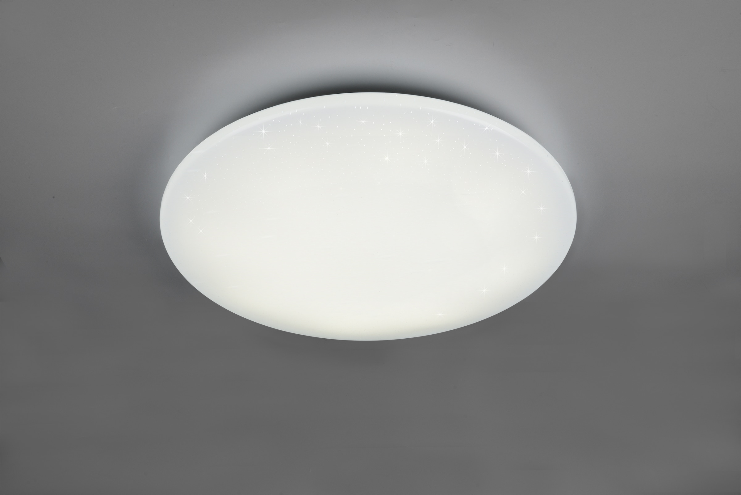 REALITY Leuchten LED Deckenleuchte »Fara« LED-Board 1 Stk. Farbwechsler WiZ Smarthome RGB Deckenlampe Ø 60cm Steuerung per App Starlight Cover