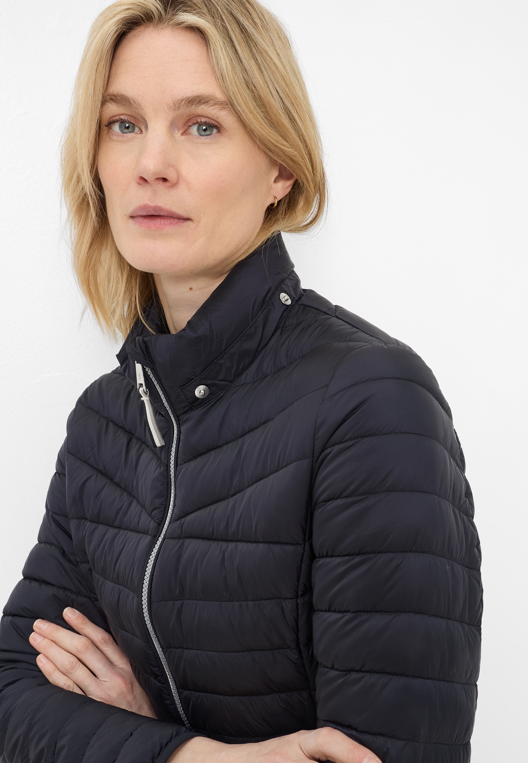 Fuchs Schmitt Steppjacke mit Kapuze abnehmbare Kapuze, Regular Fit, 2-Wegereißverschluss