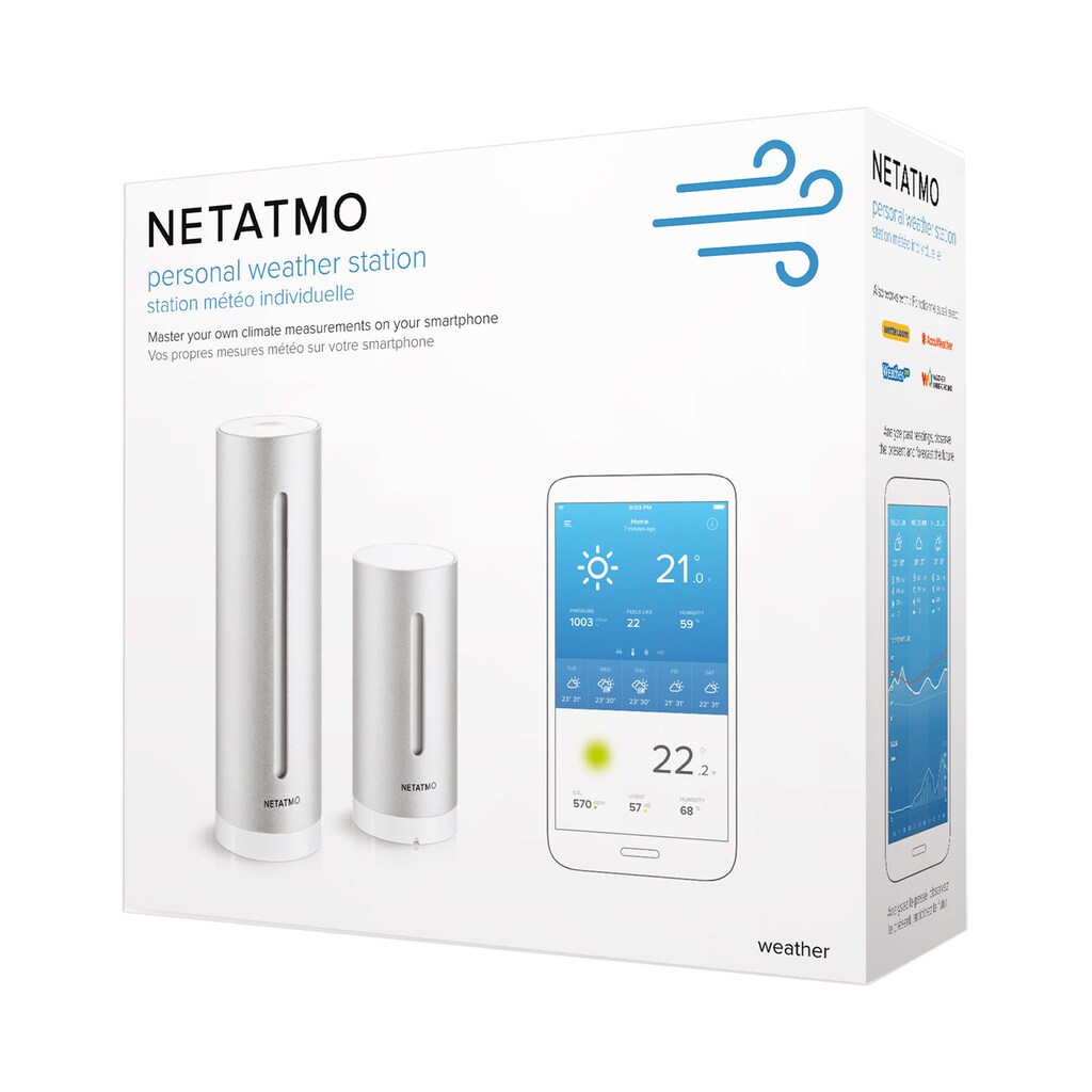 Netatmo Smart-Home-Station »Smarte Wetterstation«