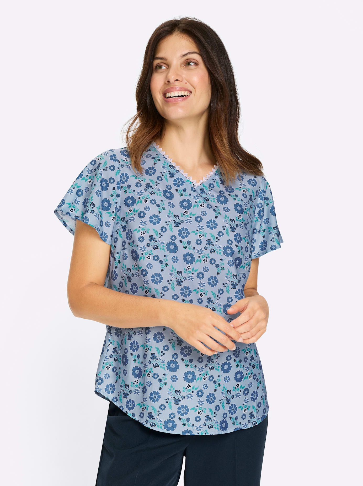 Classic Basics Schlupfbluse