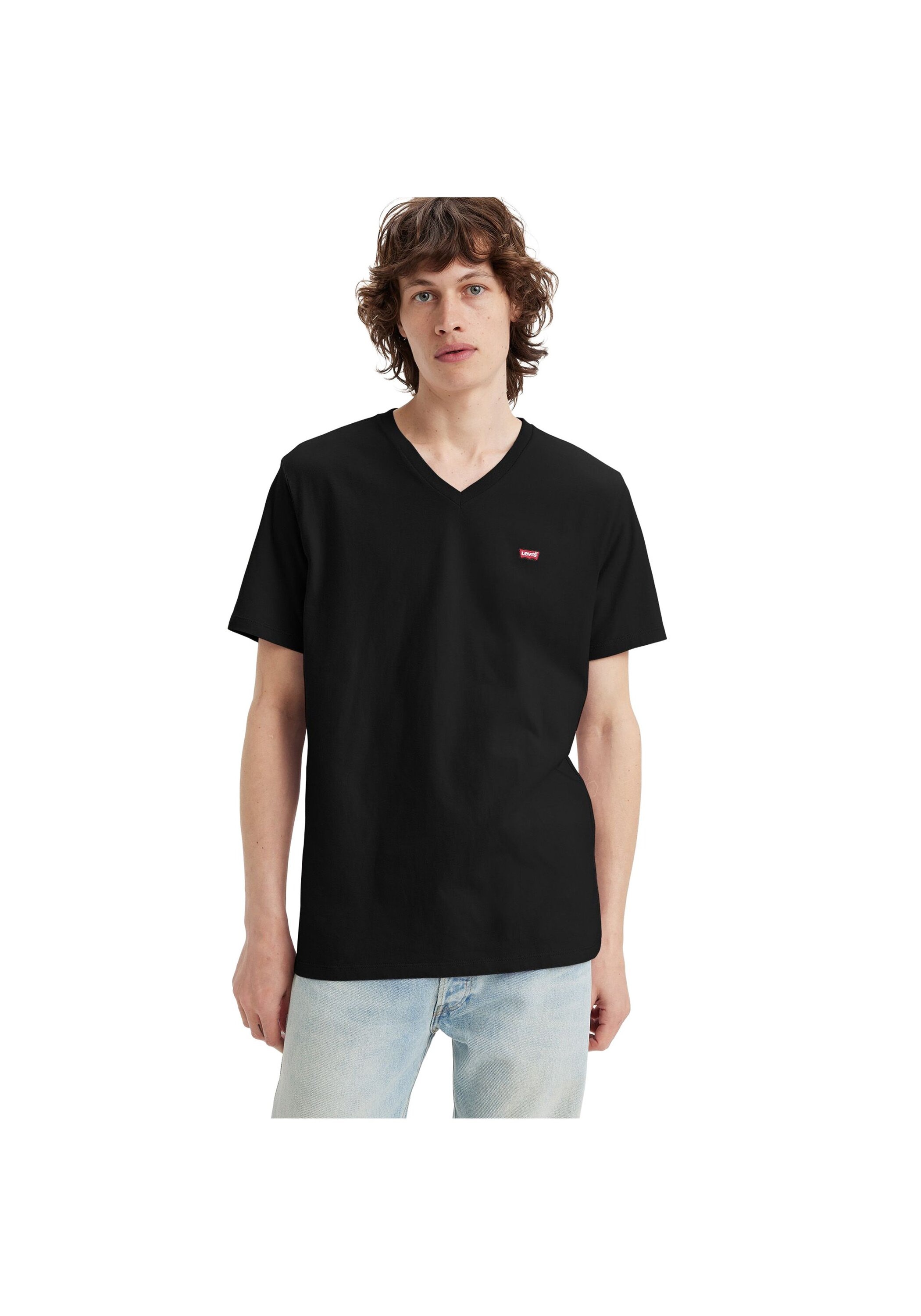 Levi's® T-Shirt »T-Shirt ORIGINAL HM VNECK 2P 2er Pack« 2