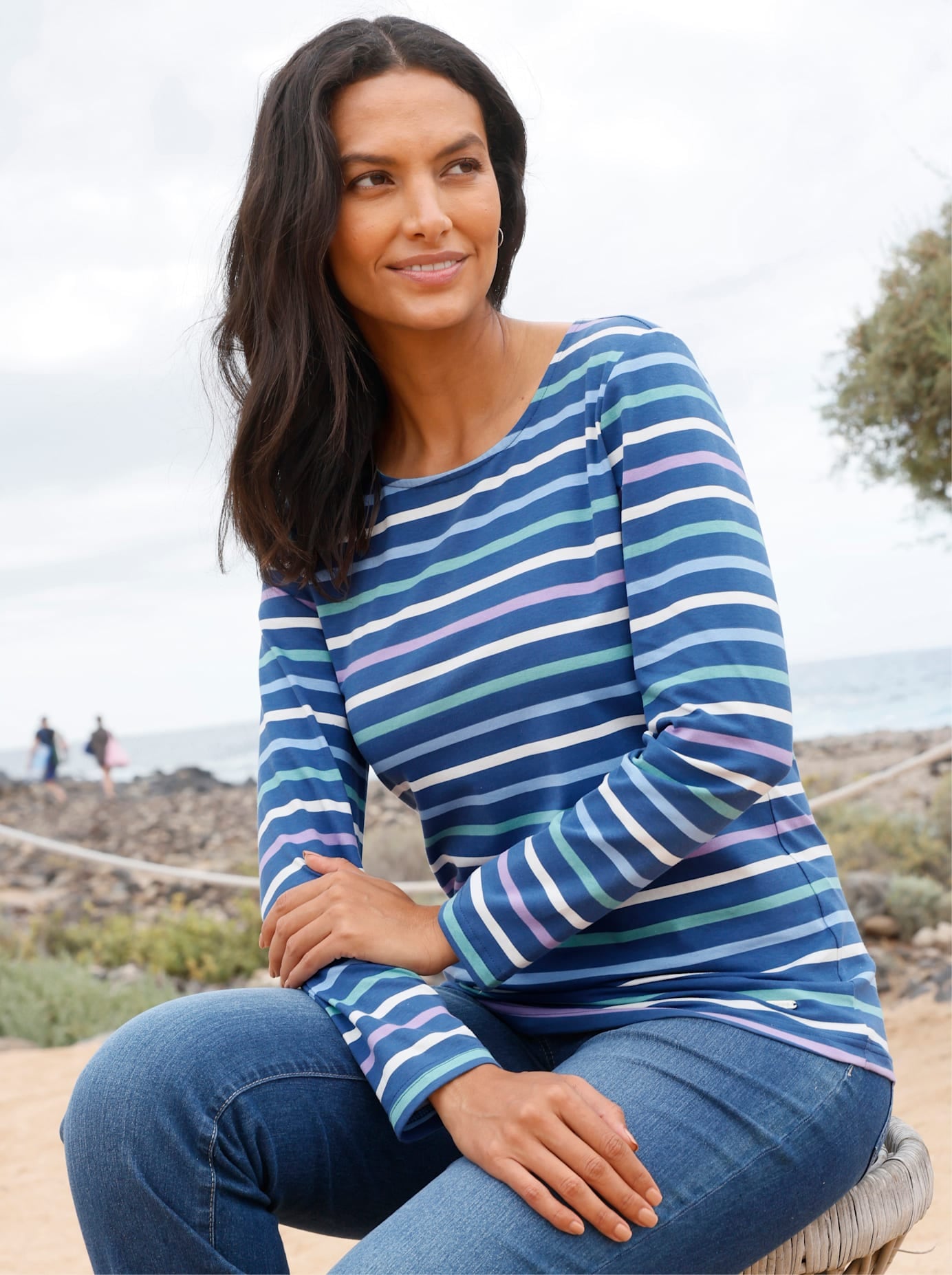 Casual Looks Print-Shirt »Druck-Shirt« 1