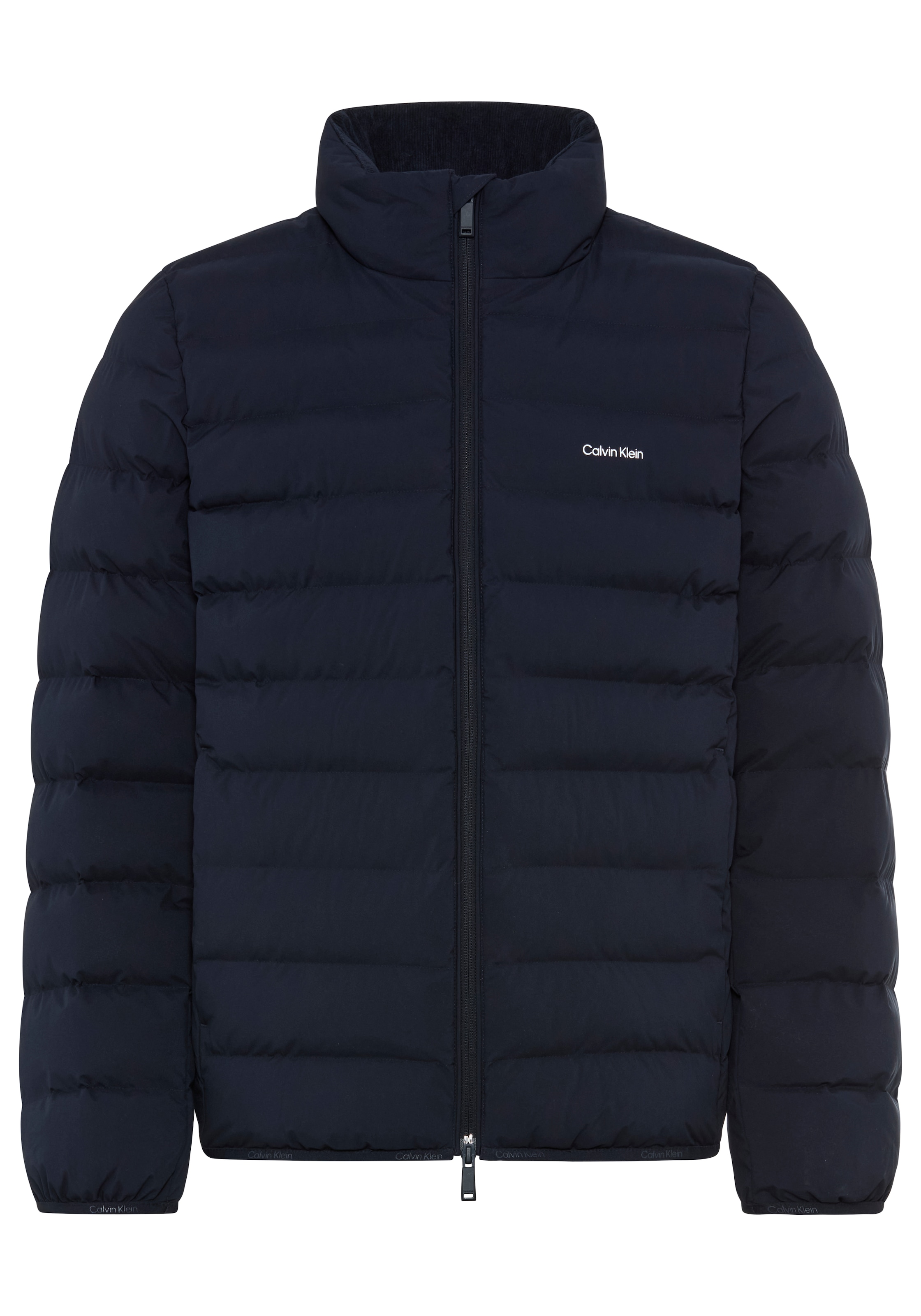 Calvin Klein Jeans Steppjacke Stehkragen, 2-Wege-Zipper, Regular Fit