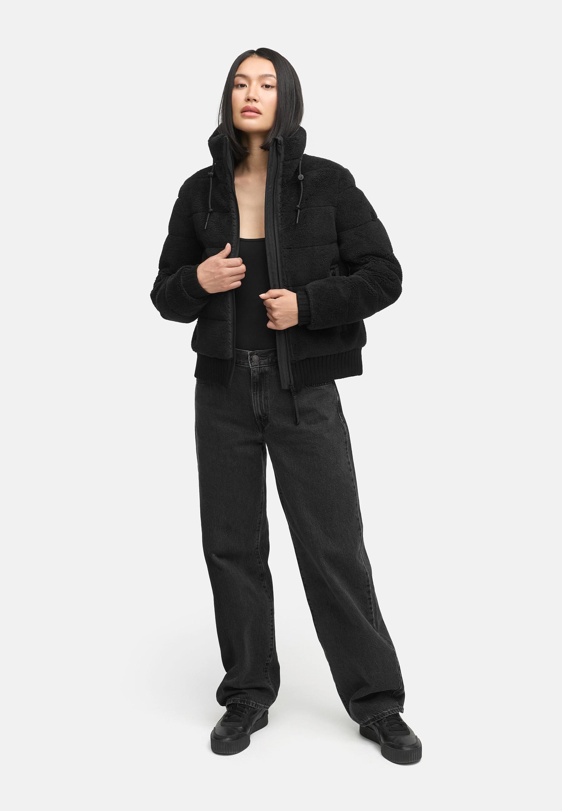 Navahoo Plüschjacke »Plüschjacke Schneepuder 14«
