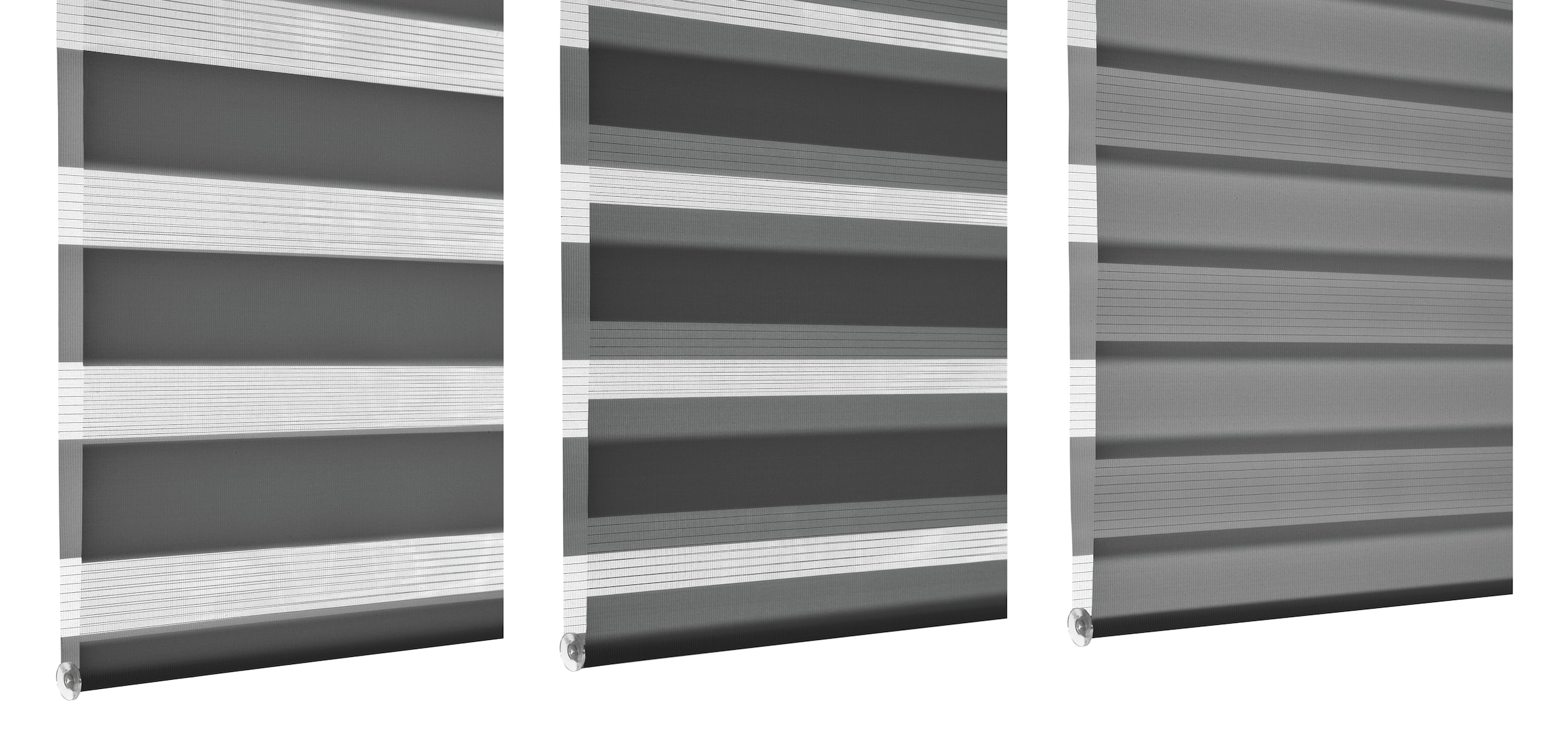 GARDINIA Doppelrollo »EASYFIX Doppelrollo mit Montageschiene« blickdicht ohne Bohren Schraubmontage möglich