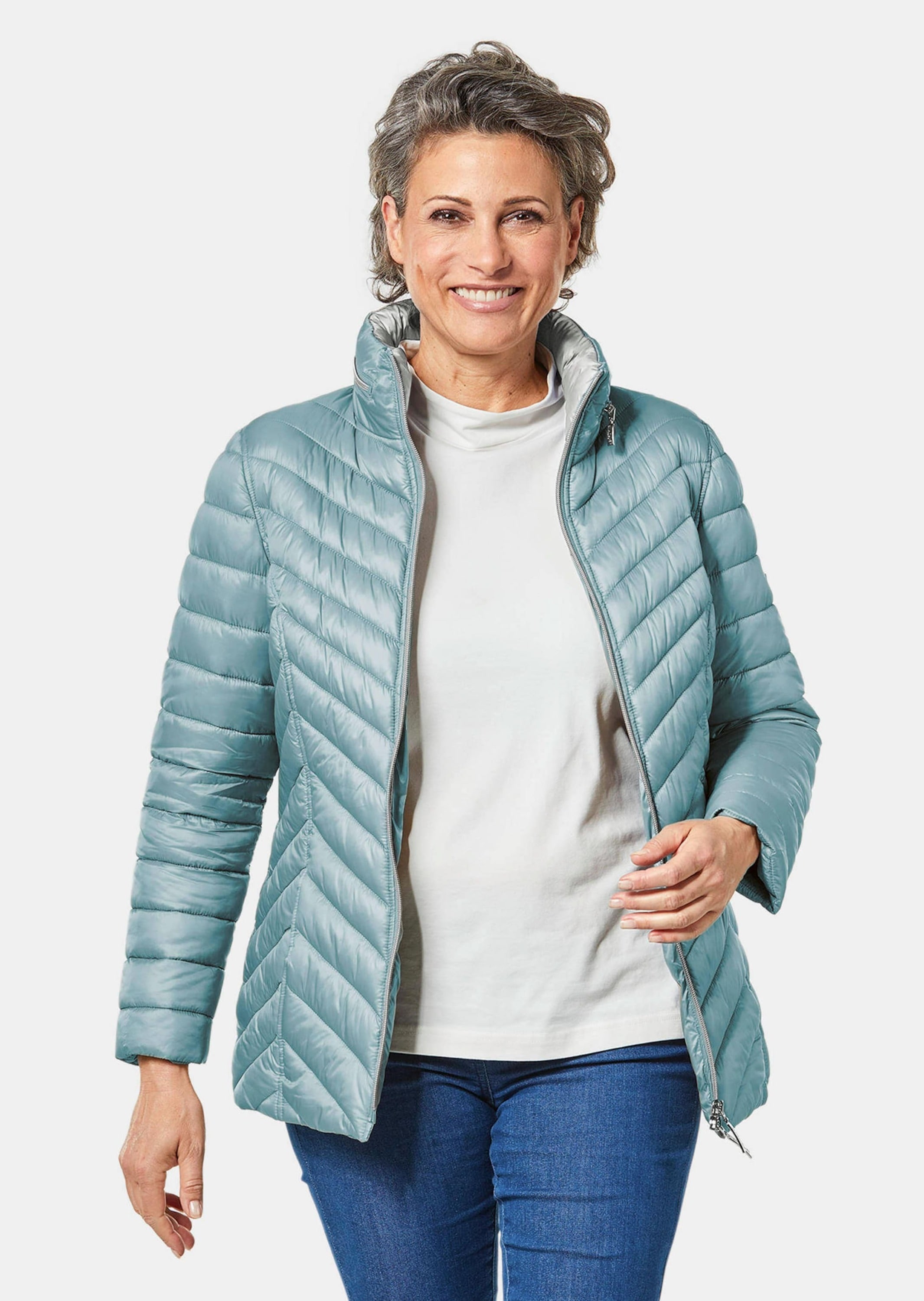 GOLDNER Steppjacke »Leichte Steppjacke in knitterarmer Ware«