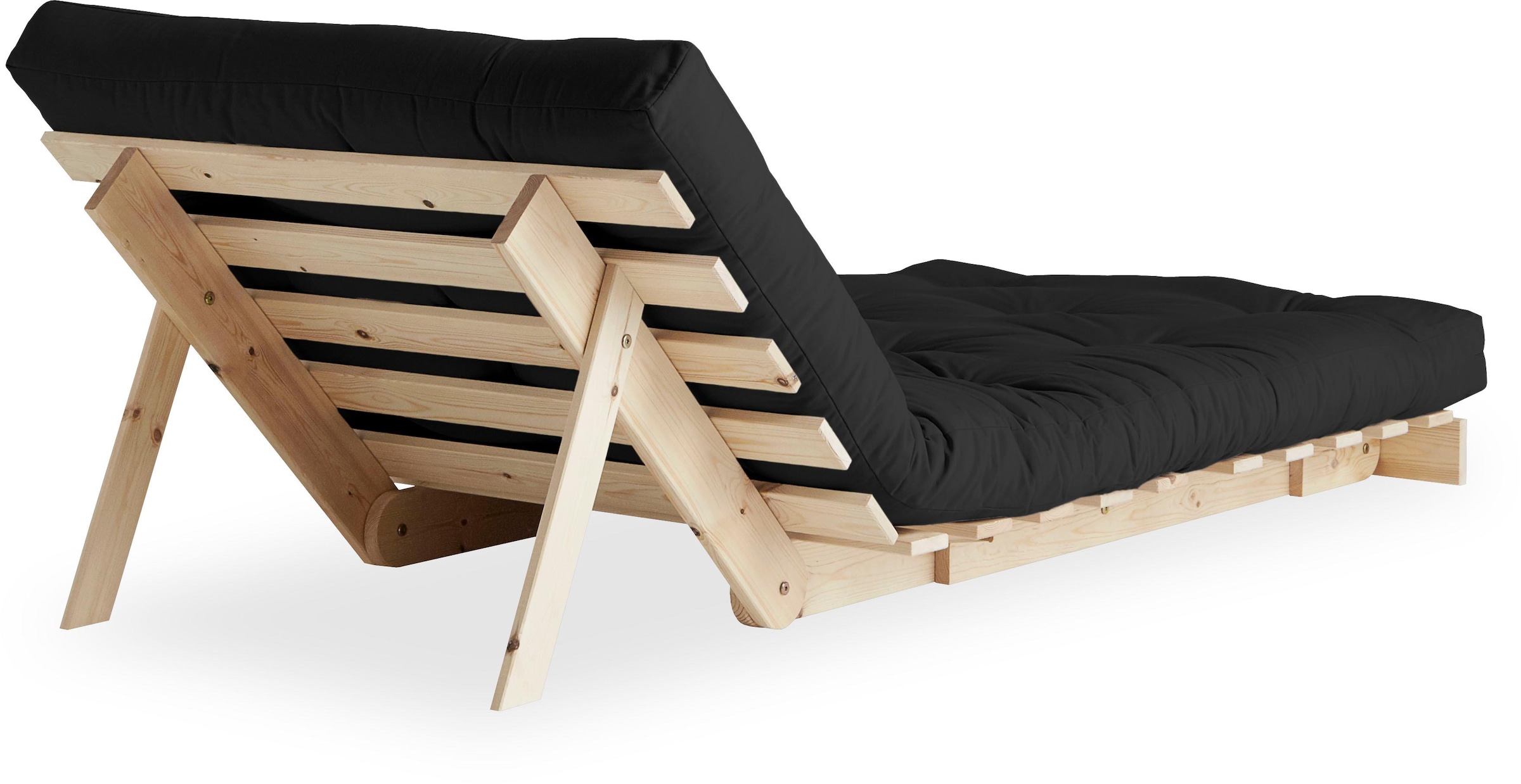 Karup Design Schlafsofa »Roots 90 Schlafsofa, Gästebett, Sofa mit Futonmatratze«, Inkl. Futonmatratze, Liegefläche 90x200 cm, FSC® zertifizierte Kiefer