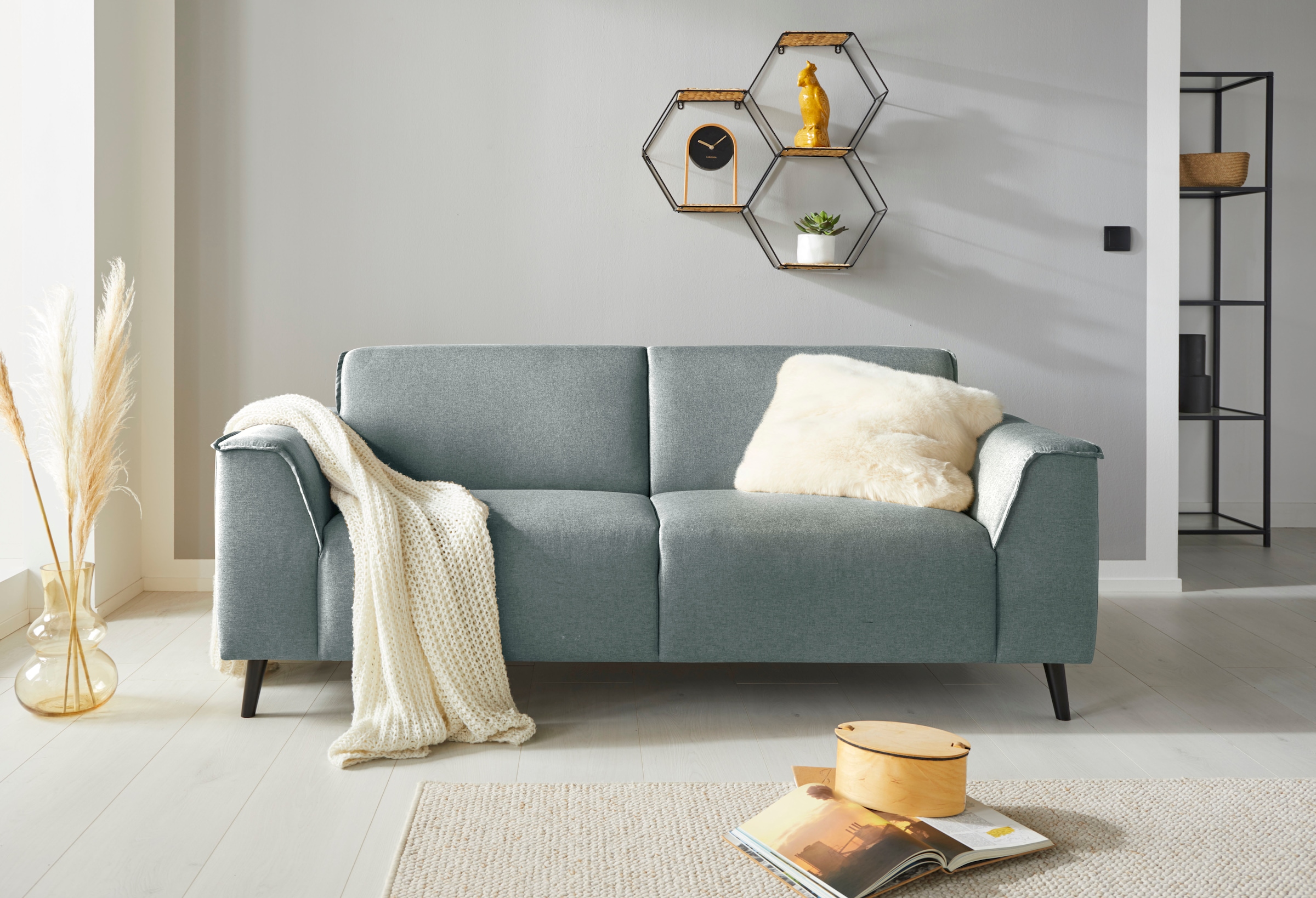 DOMO collection 2,5-Sitzer »Amora tolle Verarbeitungsdetails, komfortabel,«, mit Federkern für hohen Sitzkomfort