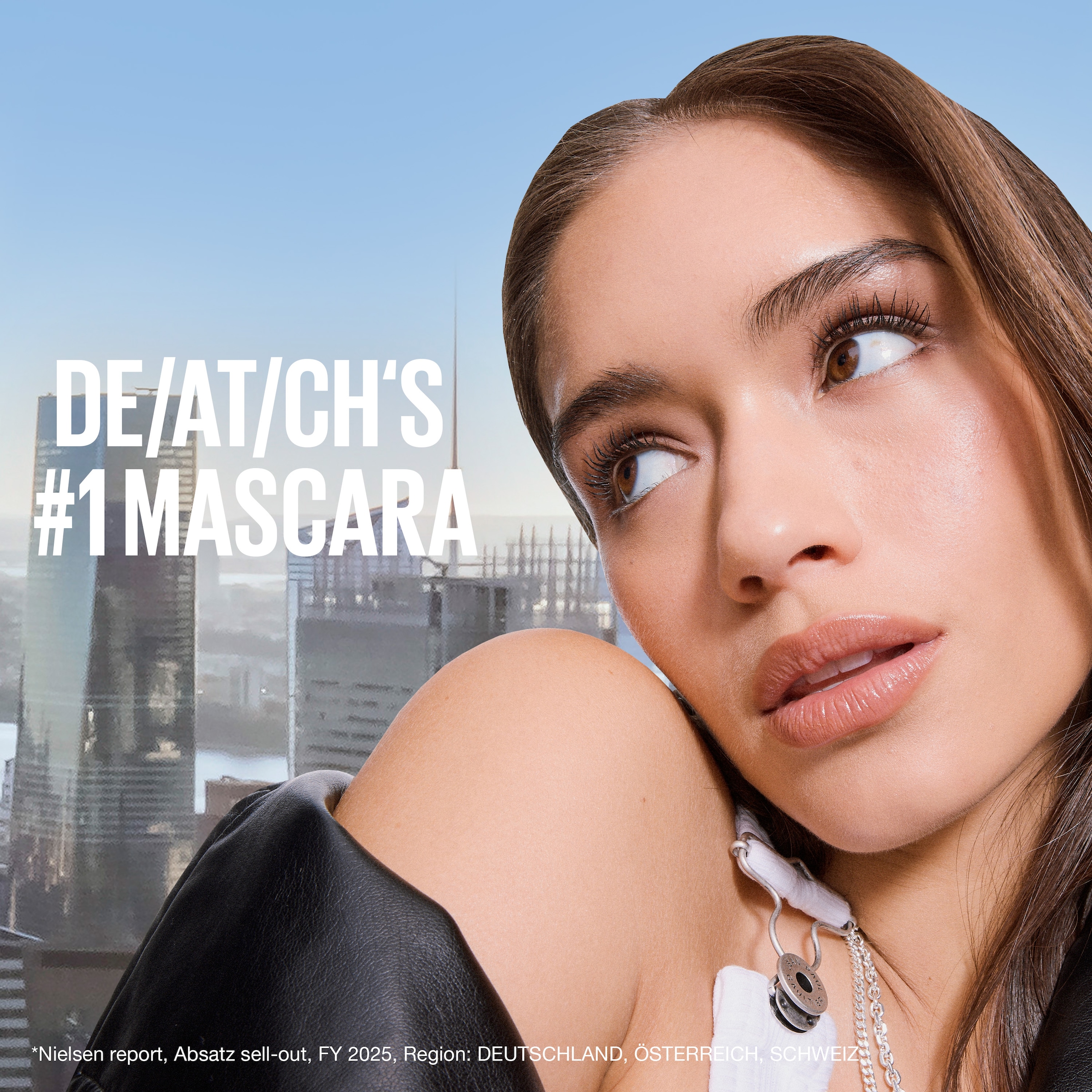 MAYBELLINE NEW YORK Mascara »Lash Sensational Sky High DP« mit kosmisch schwarzem Effekt