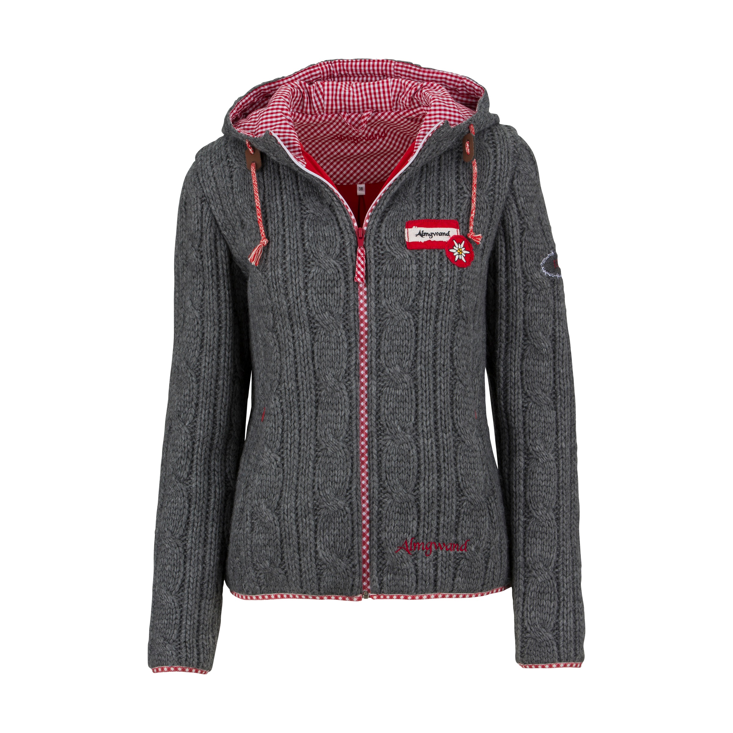 Almgwand Trachtenjacke, in Strickoptik