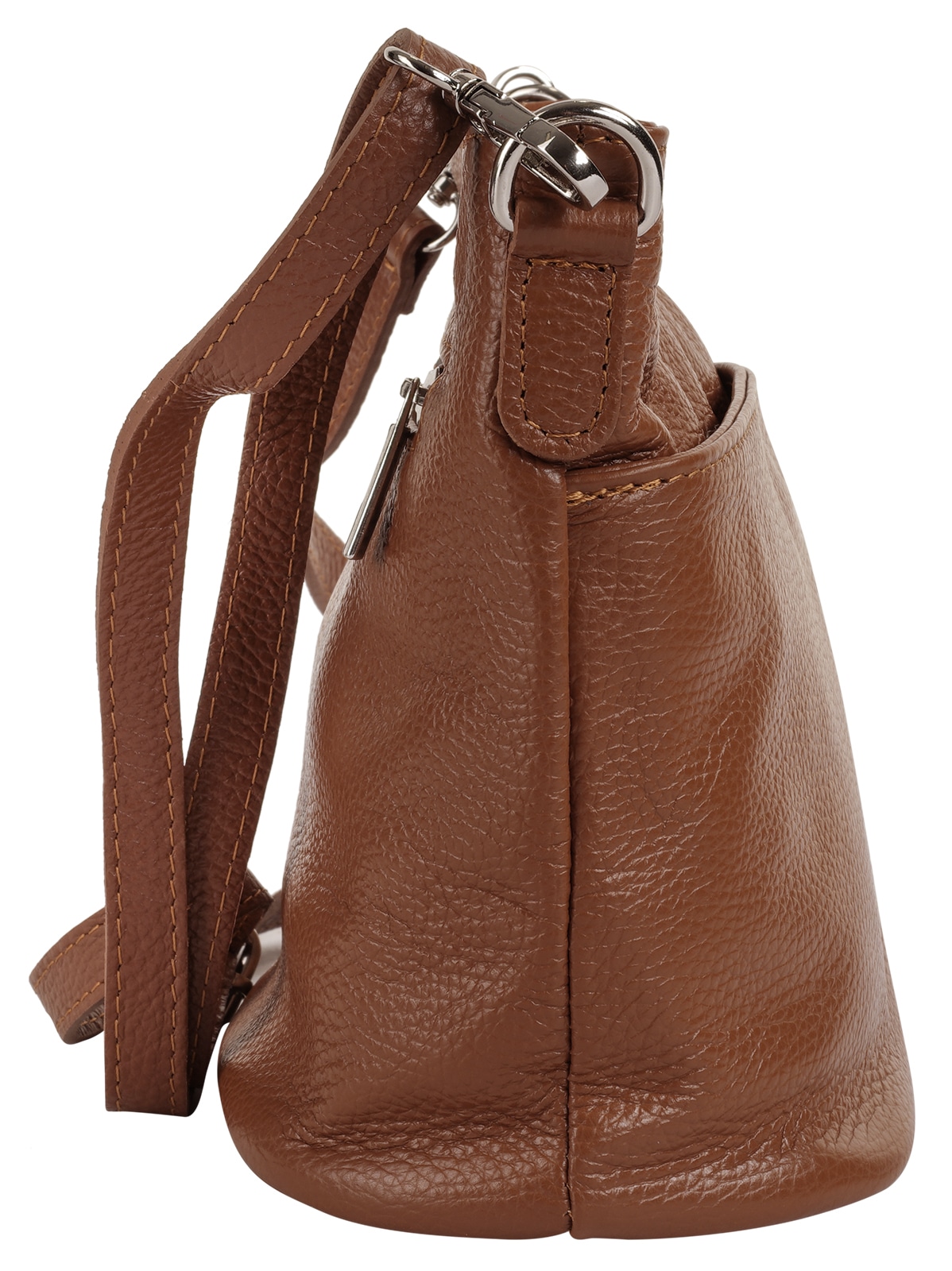 Samantha Look Umhängetasche echt Leder, Made in Italy