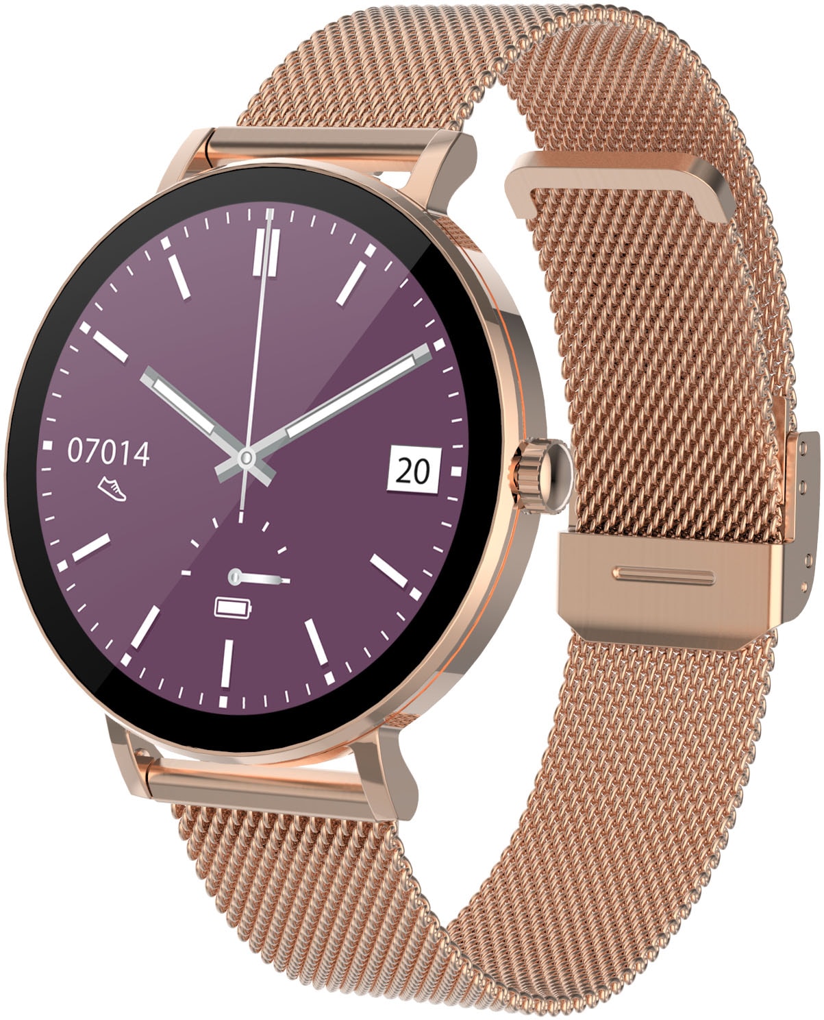 SMARTY 2.0 Smartwatch, Armbanduhr, Damenuhr, Herrenuhr, Android5.1+, Apple iOS 8.0+