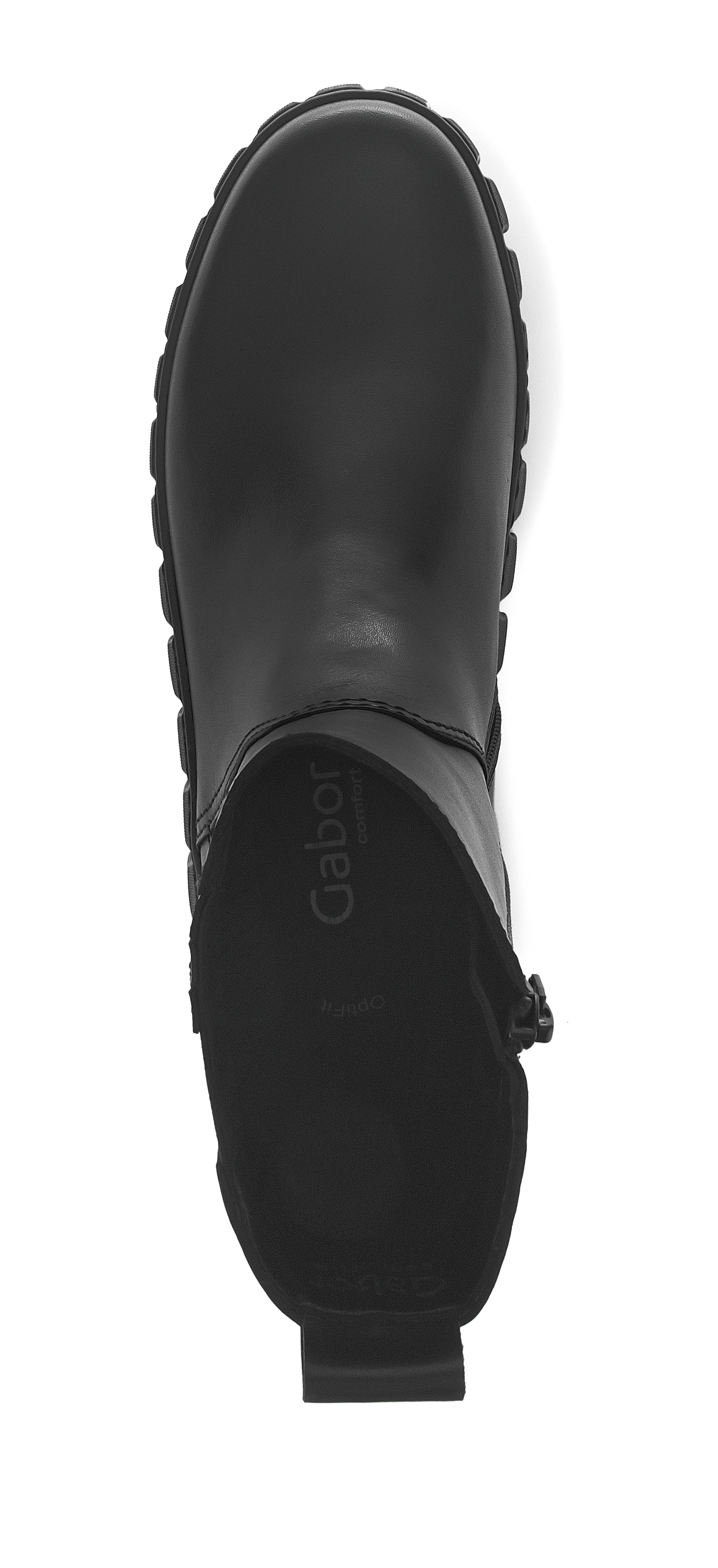 Gabor Chelseaboots »FLORENZ«, Plateau, Stiefelette mit Stretcheinsatz außen