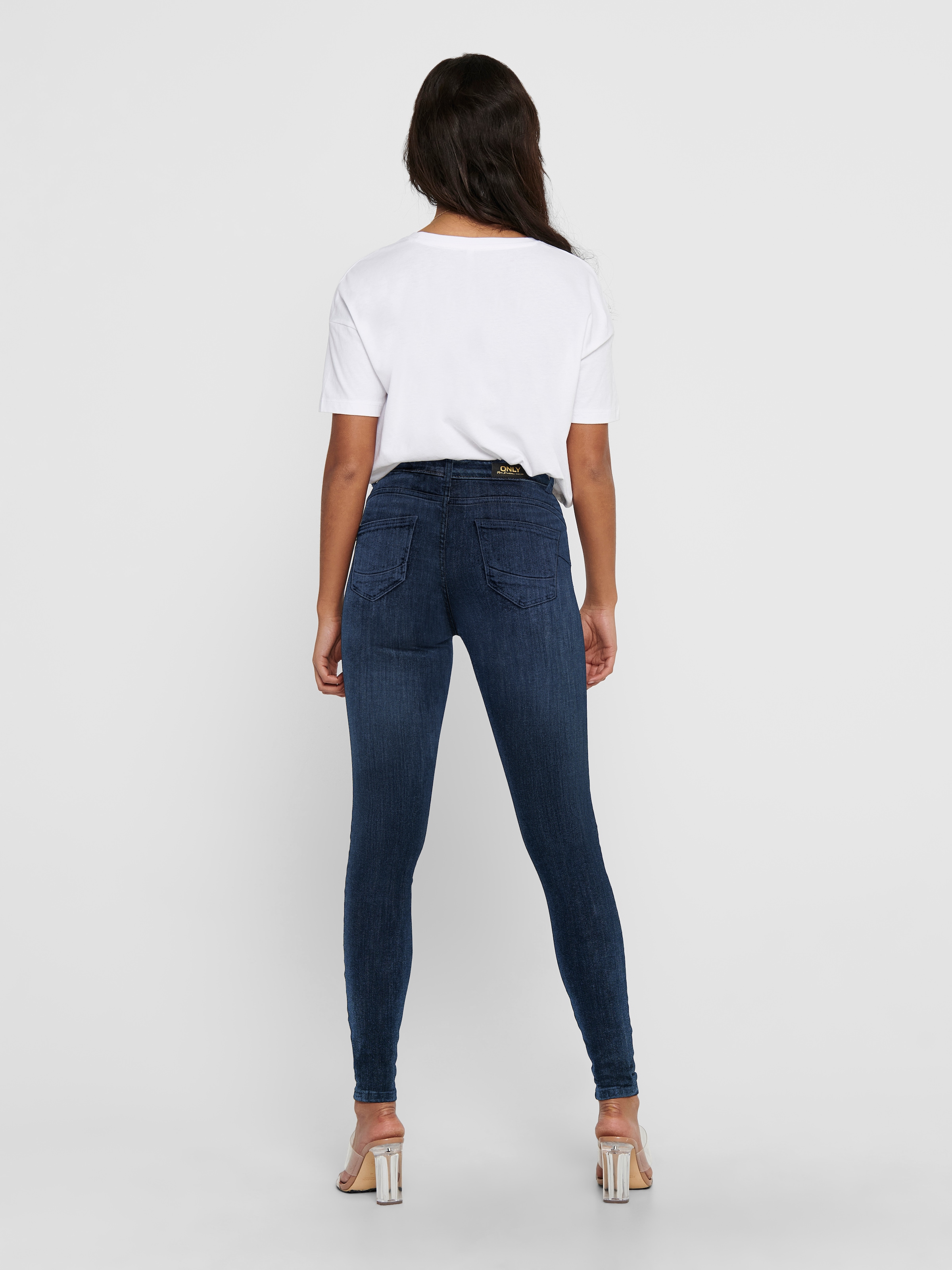 ONLY Skinny-fit-Jeans »ONLPOWER MID SK PUSHUP DNM REA3659 NOOS«