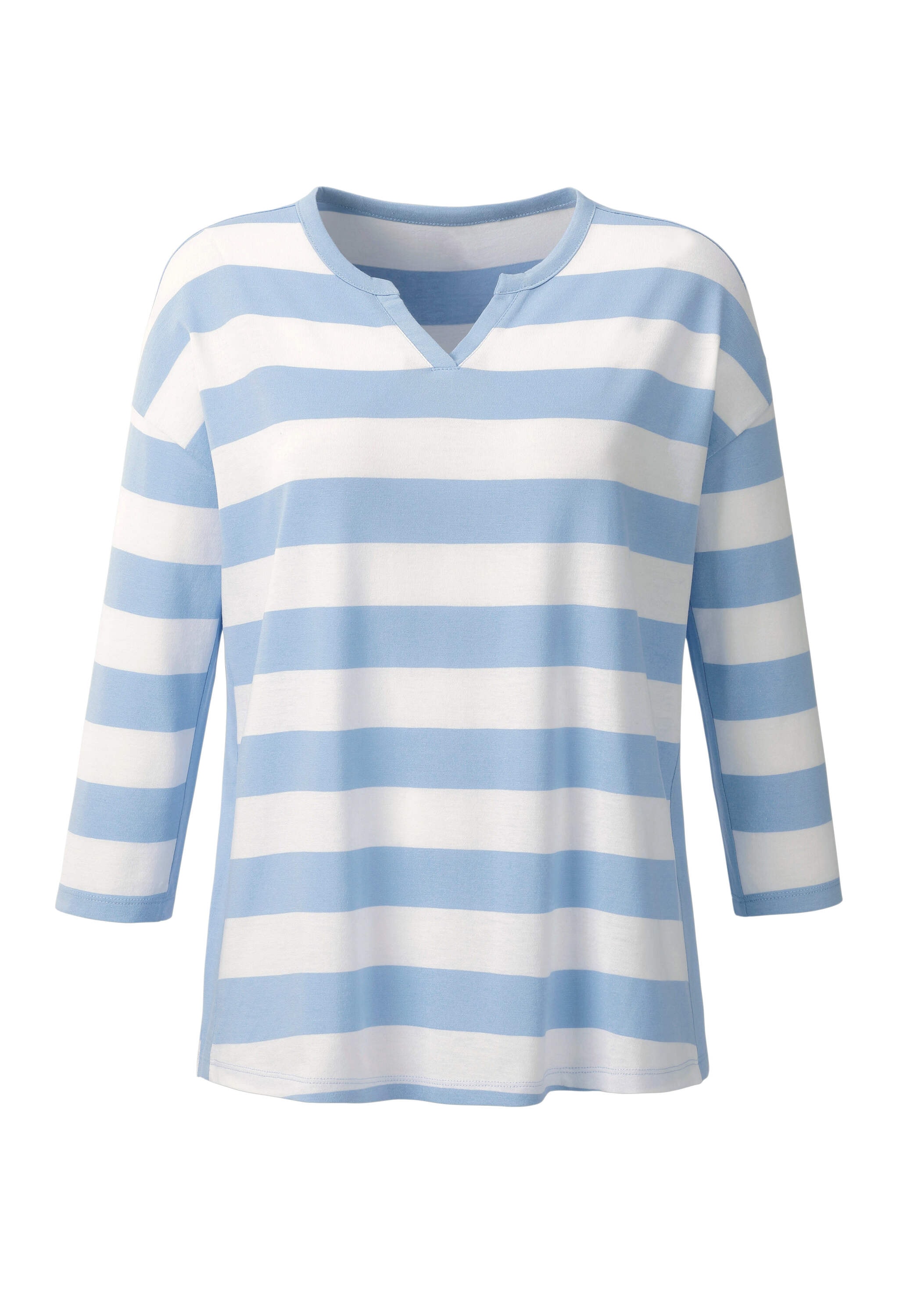 heine T-Shirt »T-Shirt Ringelshirt mit seitlichen Einsätzen«