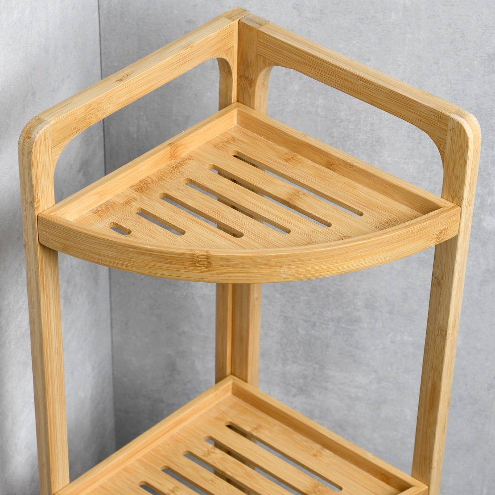 KESPER® Eckregal »Eck-Regal aus Bambus, FSC« 1 Stk. tlg. Höhe ca. 70 cm