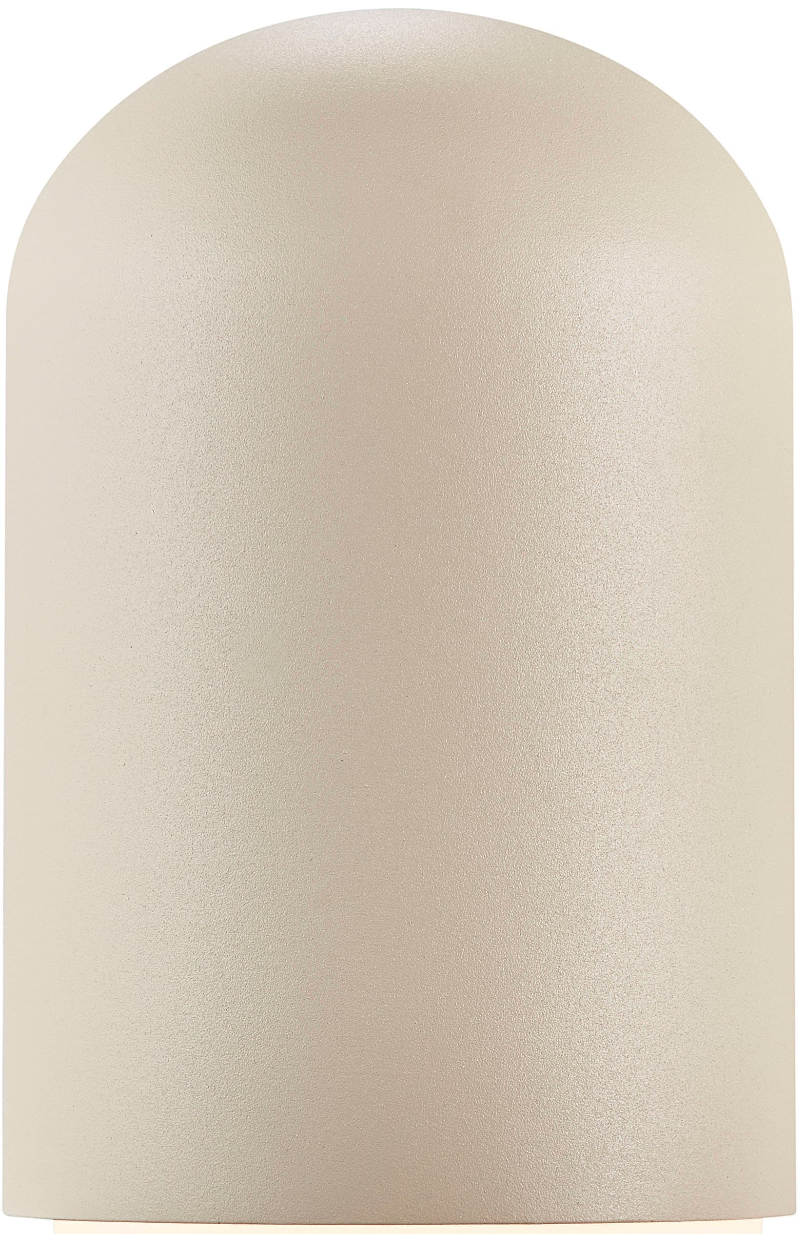 Nordlux Außen-Wandleuchte »HEKA« E27 1 Stk. Kompaktes und modernes Design in beige, Größe Ø 10,6 cm Höhe: 21,6 cm