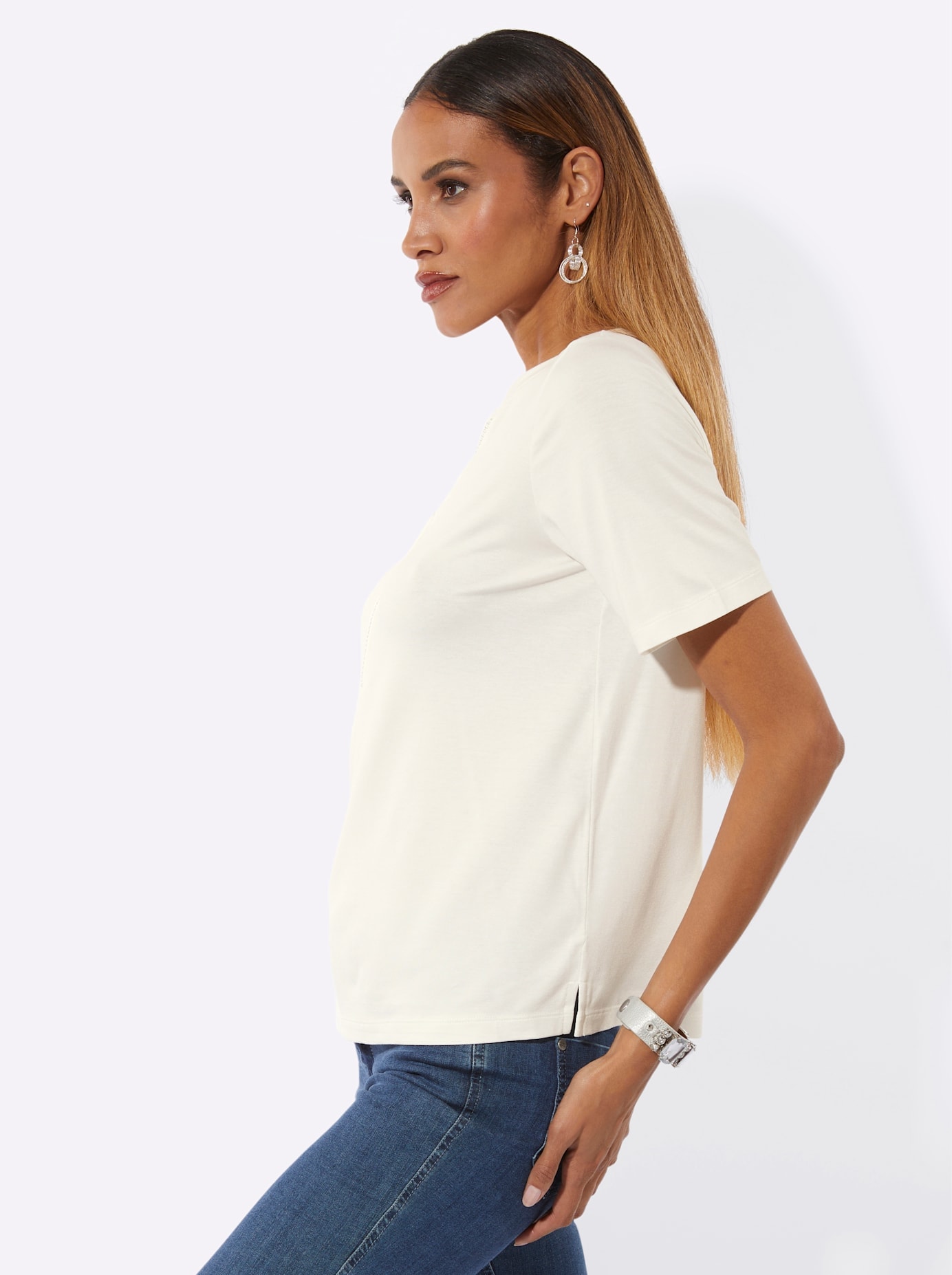 creation L V-Shirt »Kurzarm-Shirt« 1 tlg.