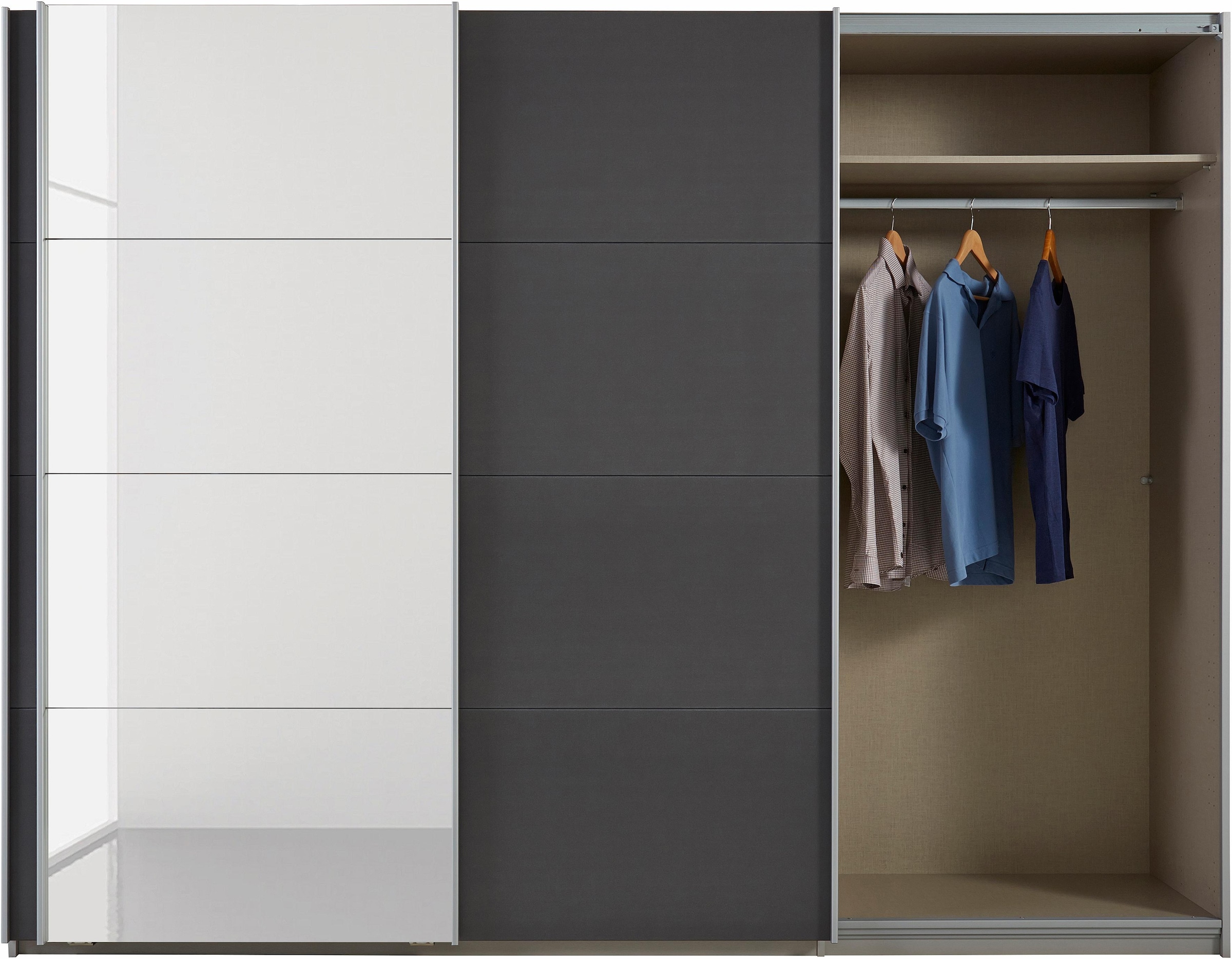 rauch Schwebetürenschrank »Dobene« inkl. Schubkasteneinsatz und Einlegeböden